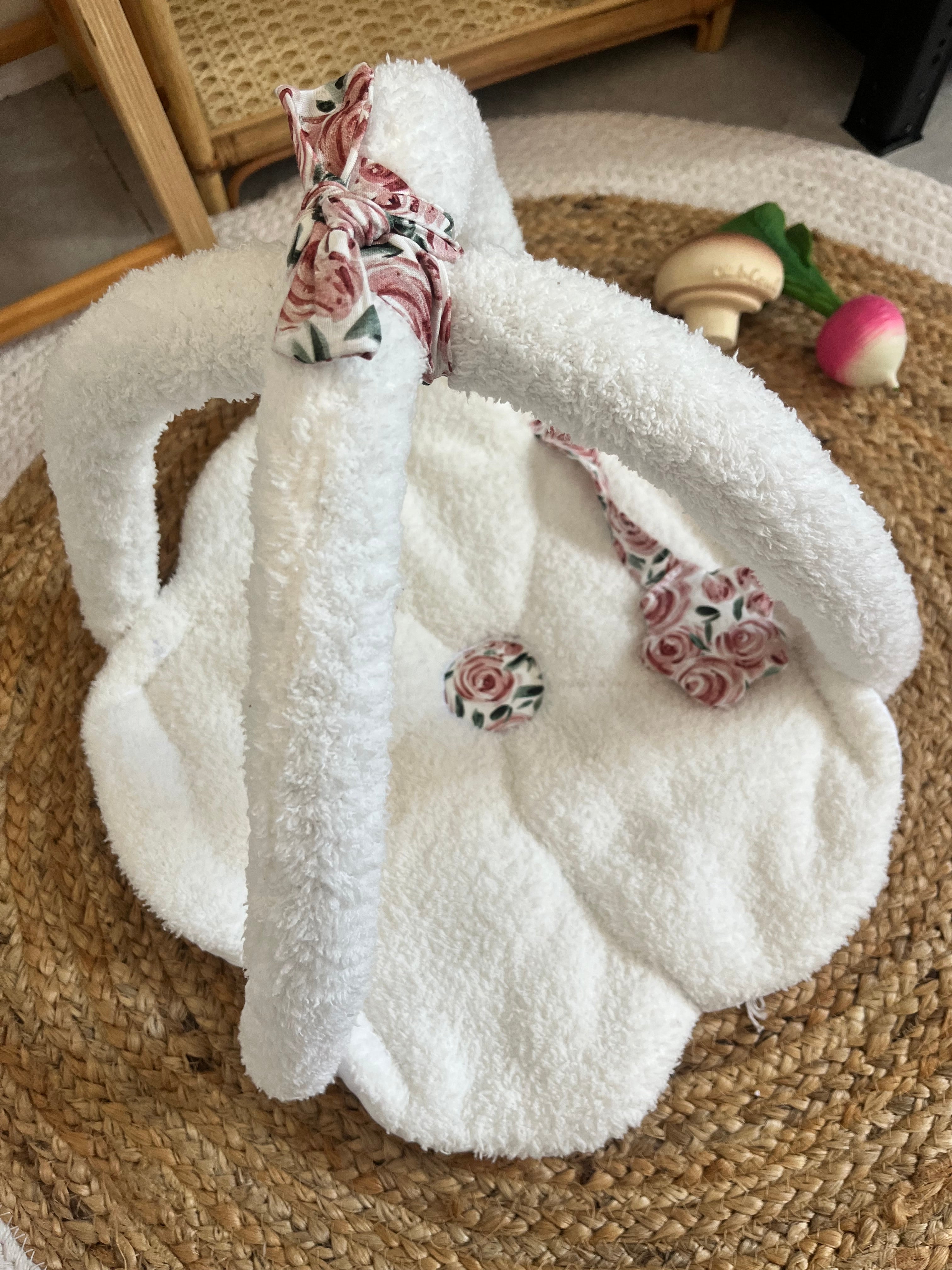 Tapis d’éveil poupée / poupon rose