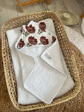 Sortie de bain marron
