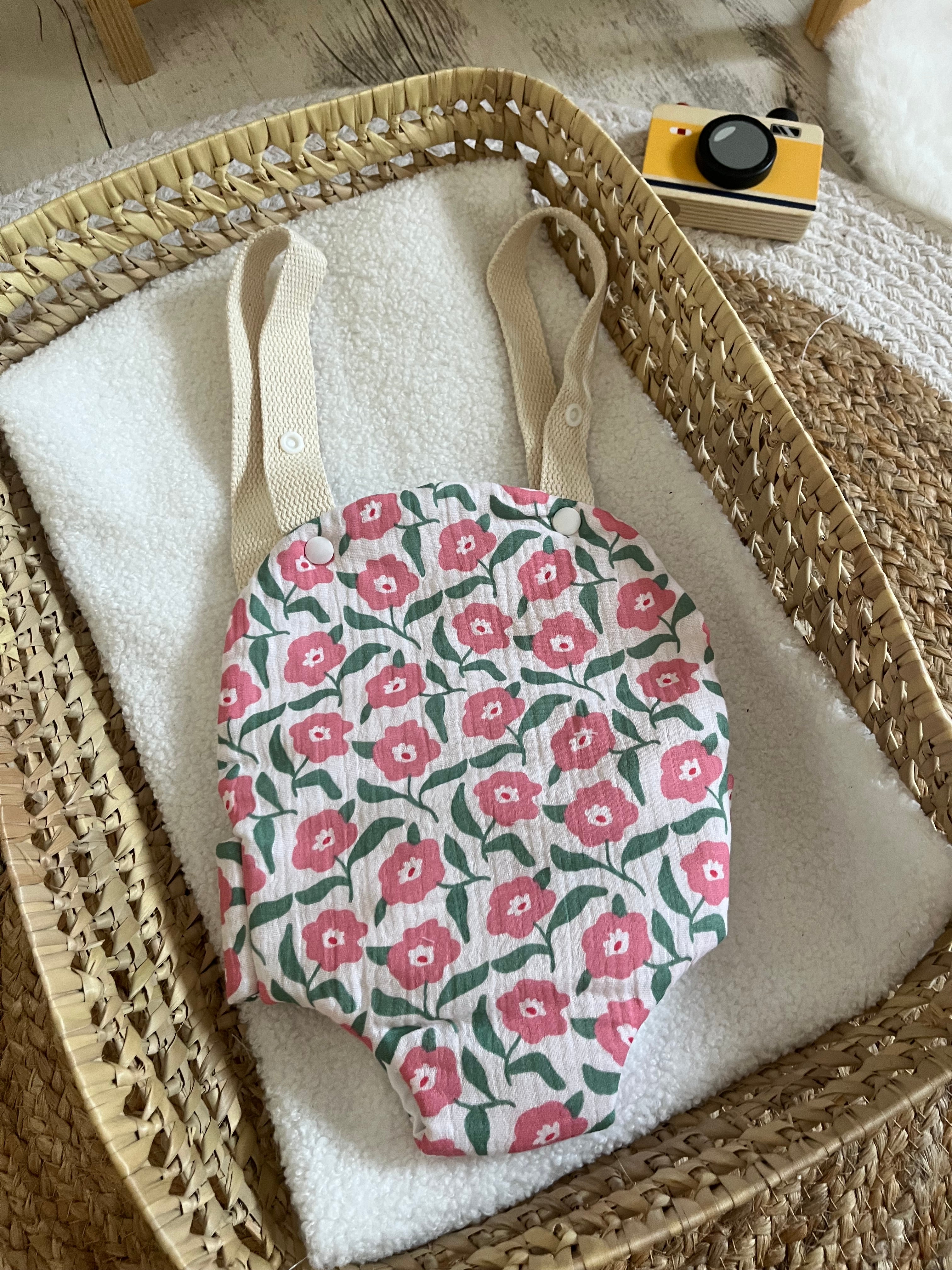 Porte bébé /poupée fleur 🌸
