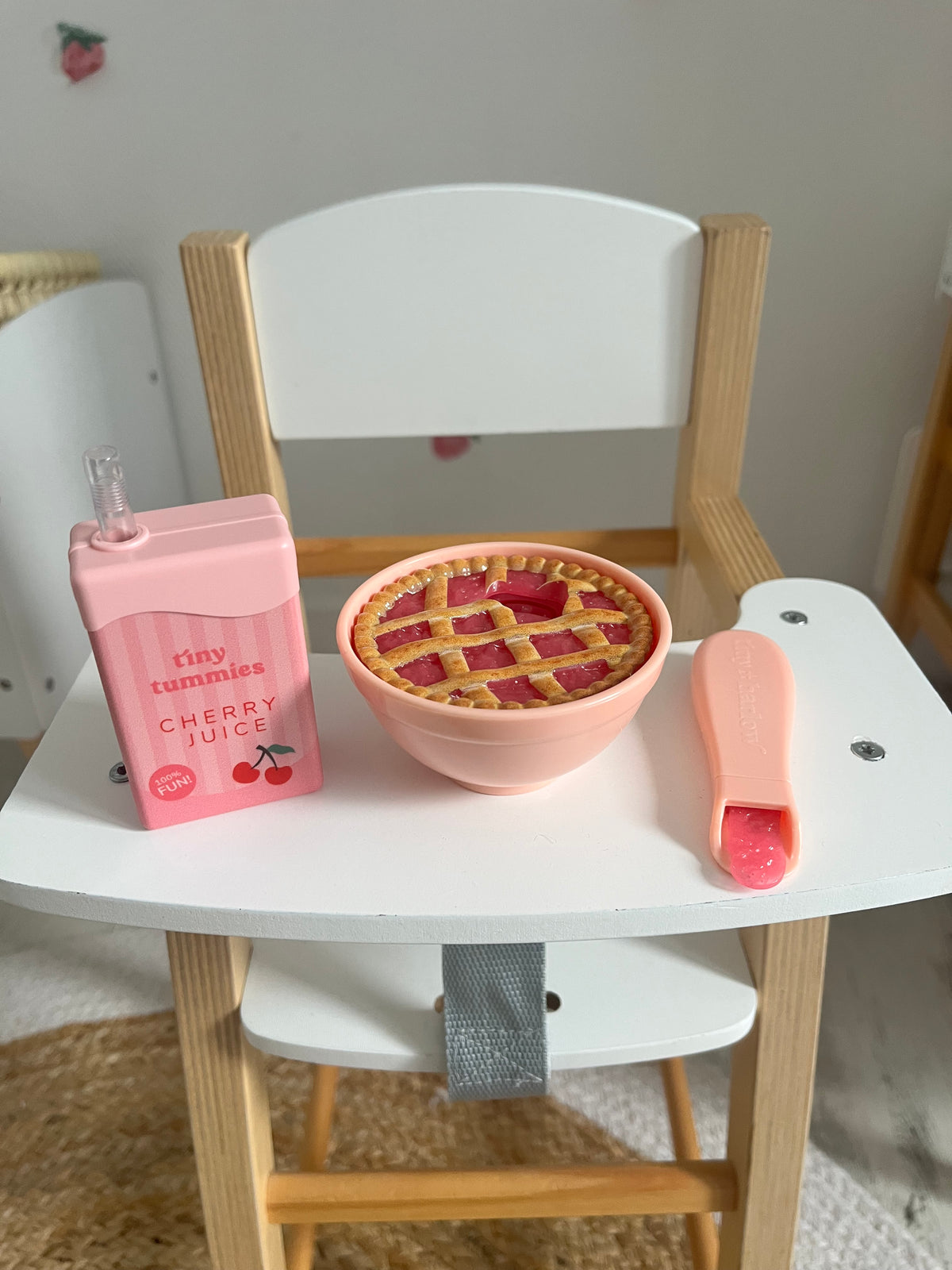 Box cherry pie et jus de cerises 🍒 Tiny harlow