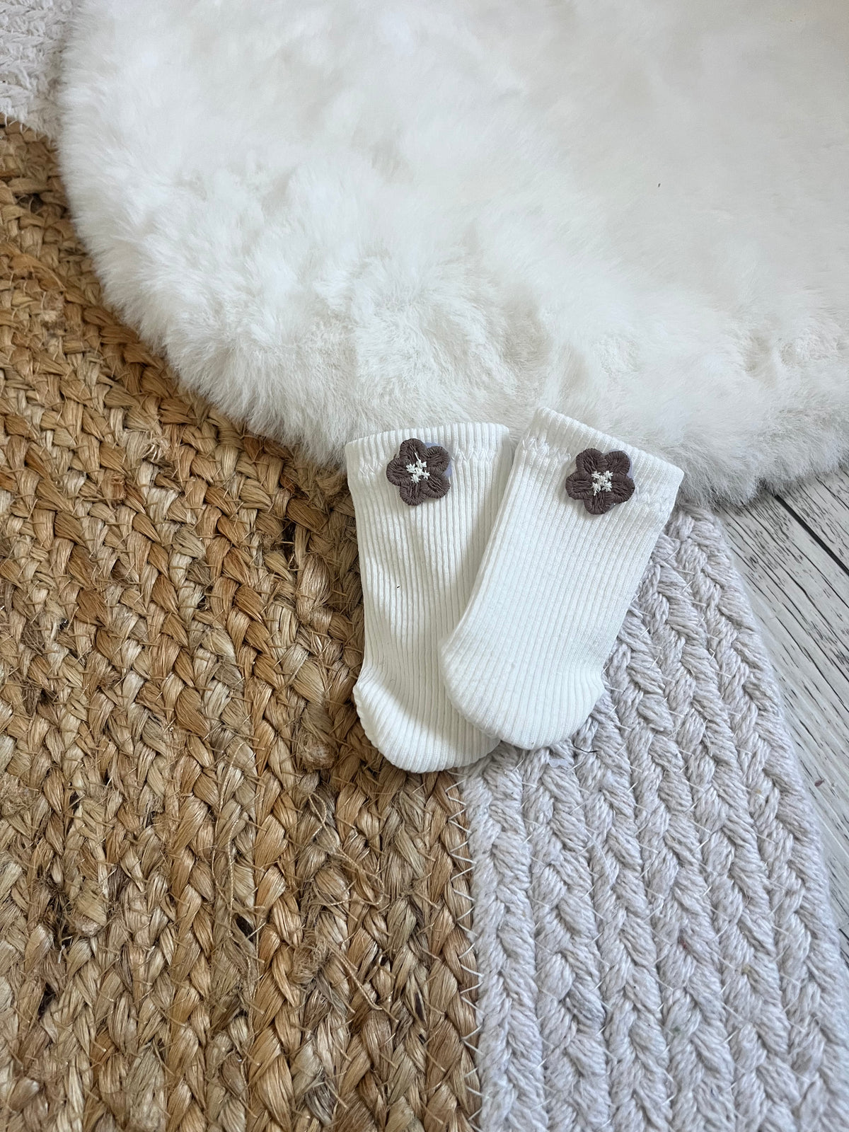 Chaussette poupée/ différent motifs