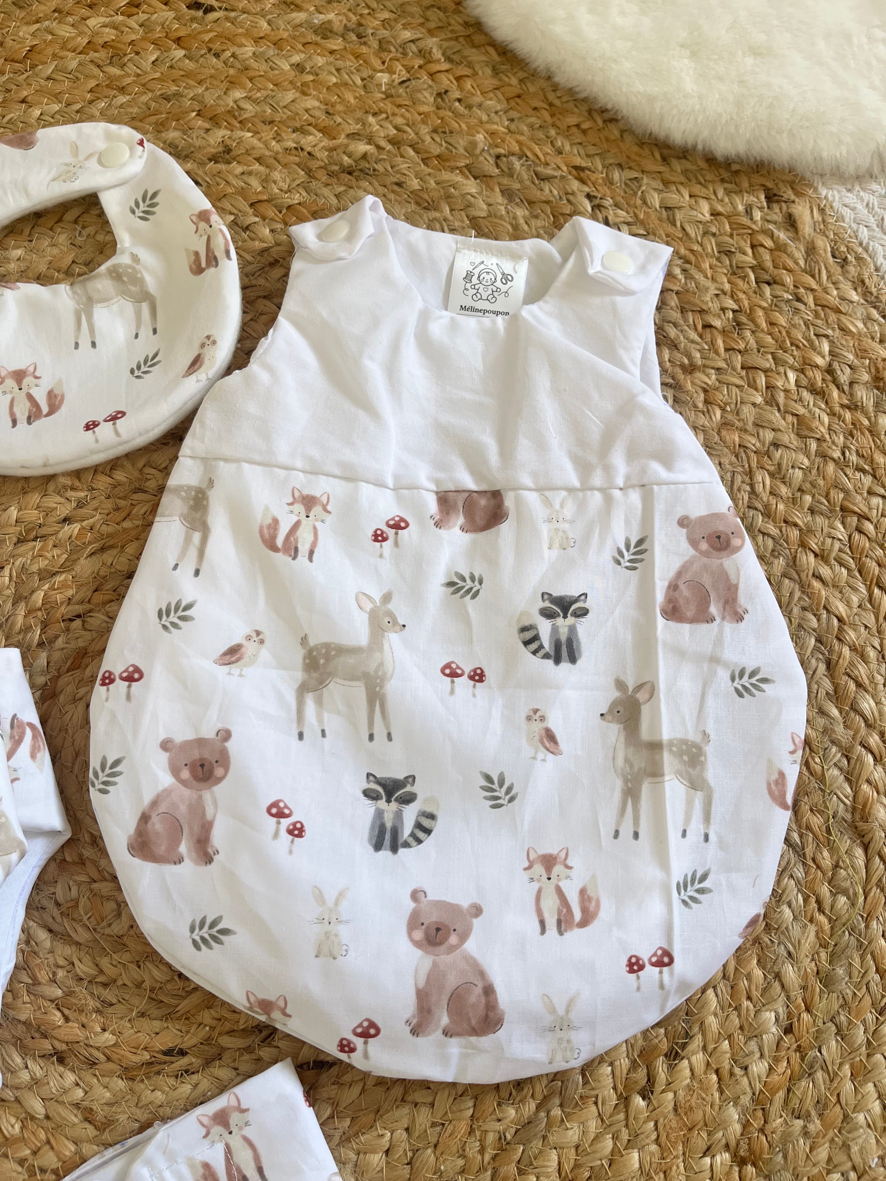 Ensemble pour poupée animaux forêt 🌳