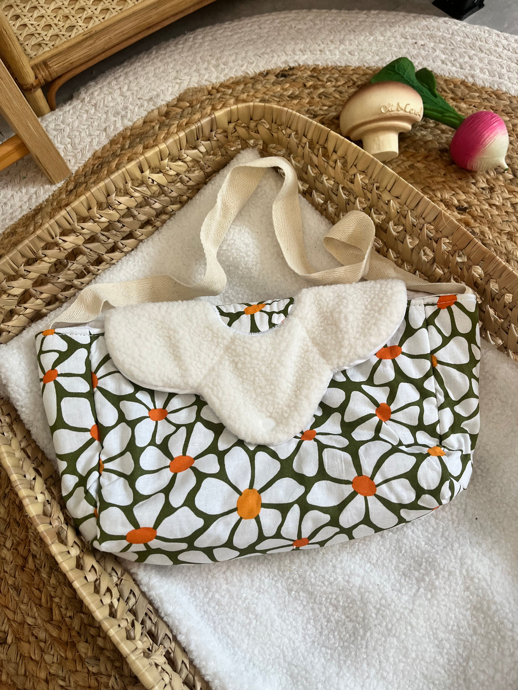Sac à langer vert