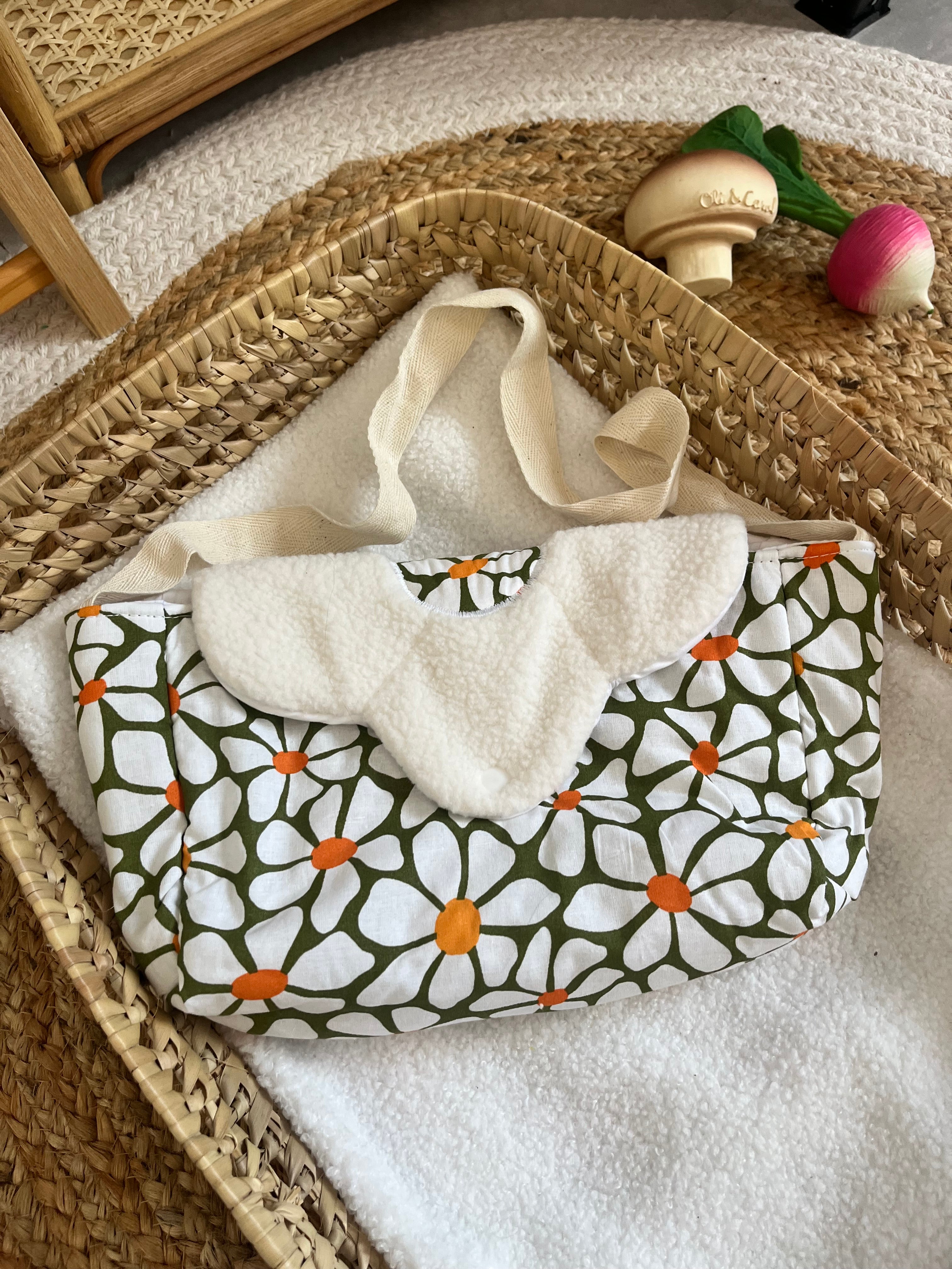 Sac à langer vert