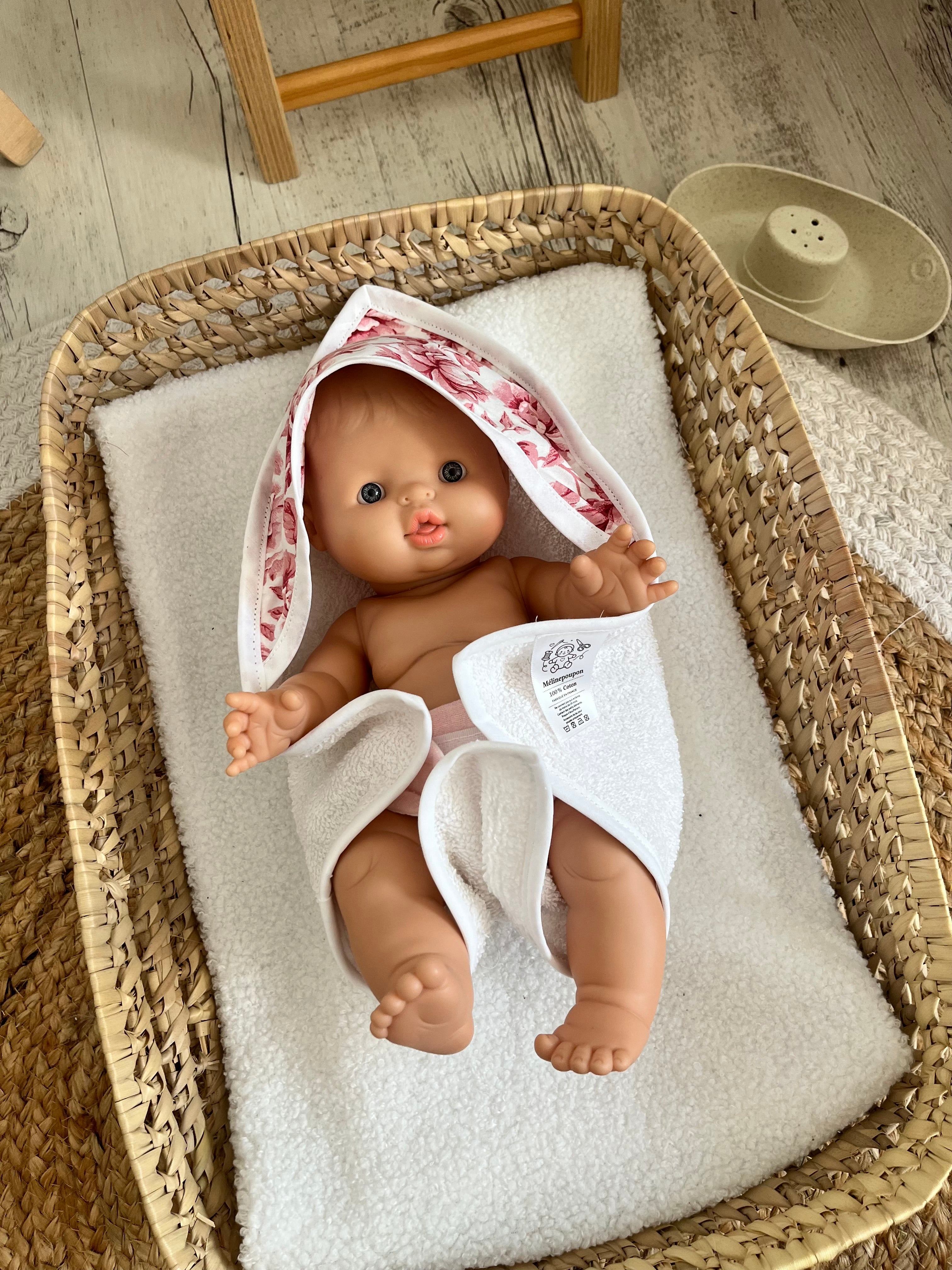 Sortie de bain rose