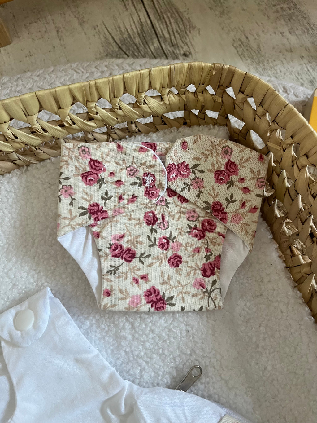 Gigoteuse + couche beige
