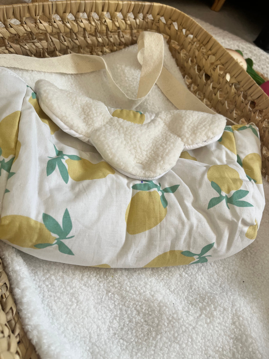 Sac à langer citron 🍋