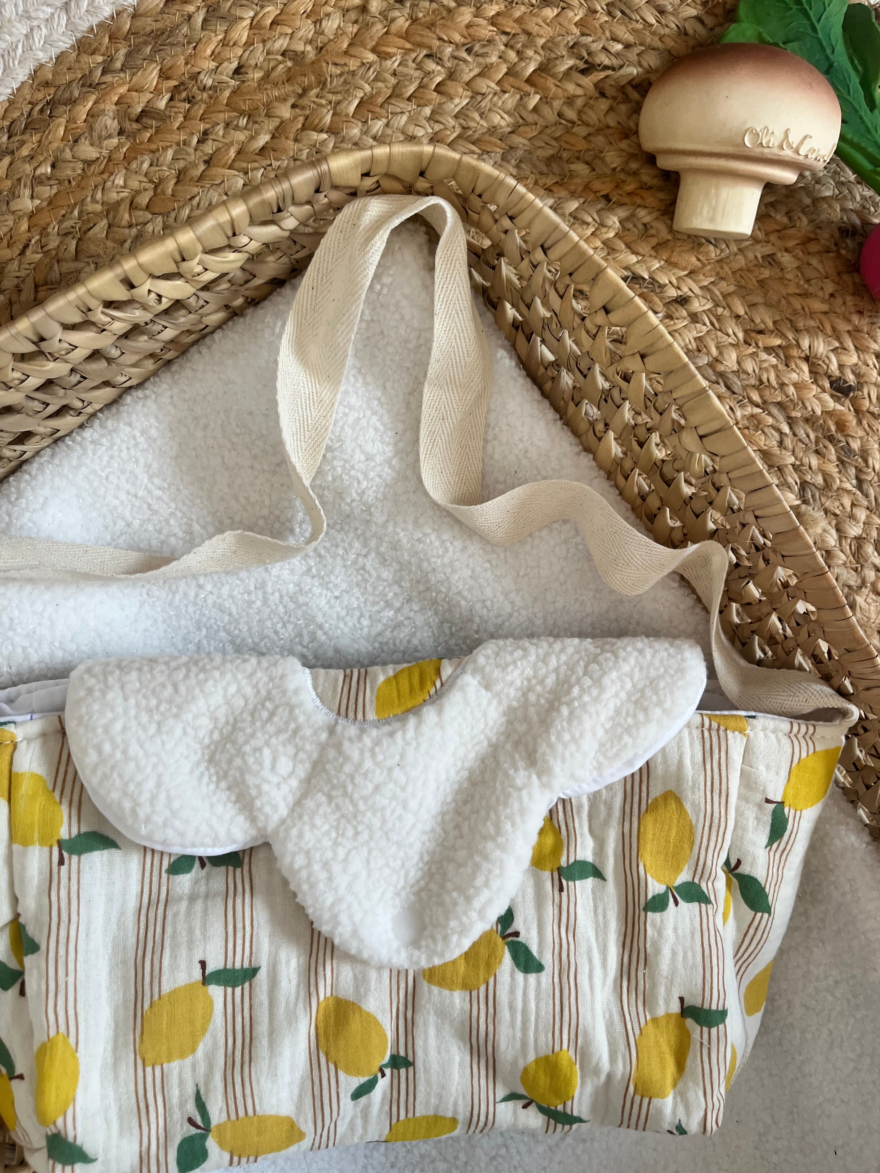 Sac à langer citron 🍋