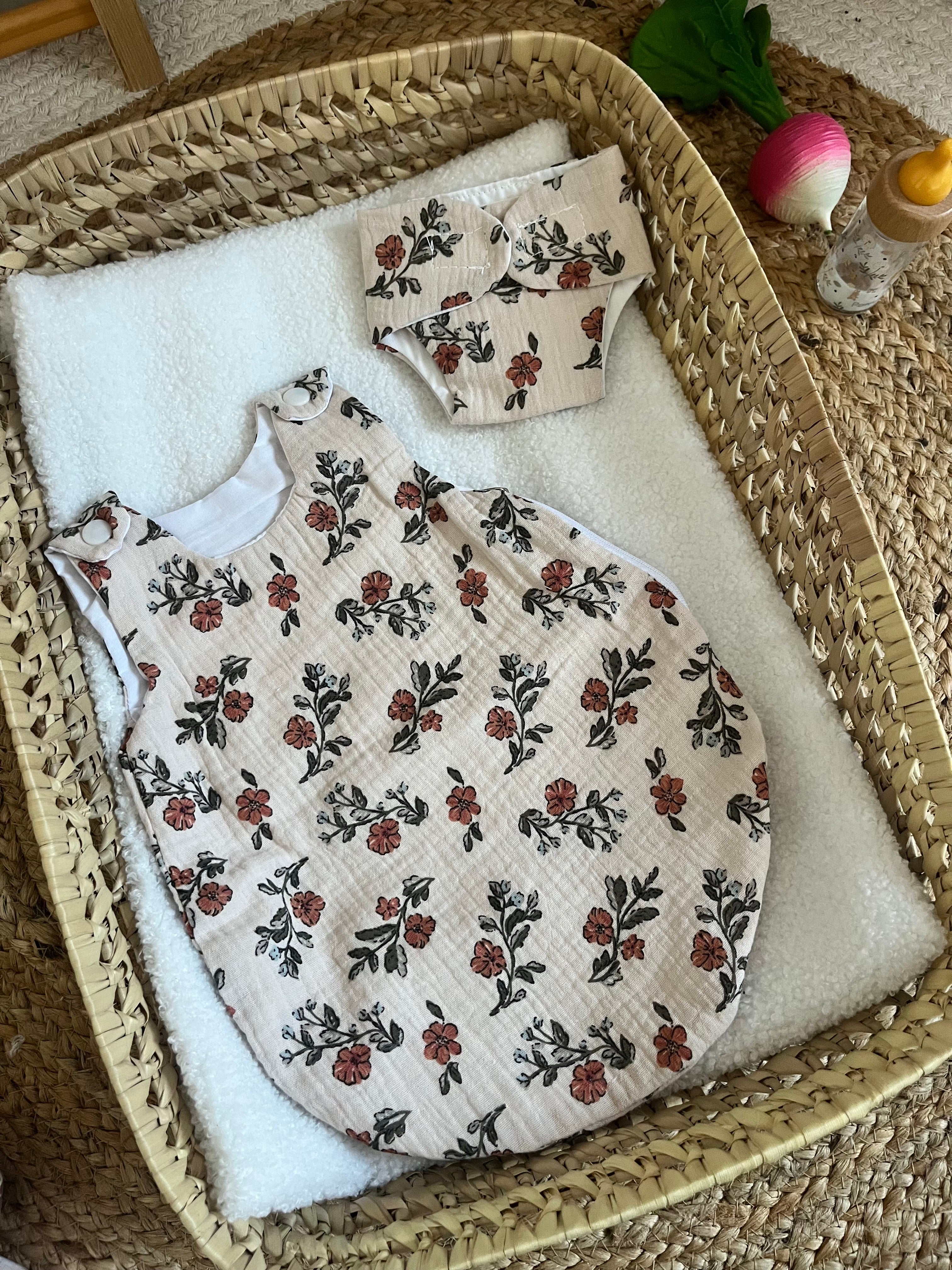 Gigoteuse + couche beige