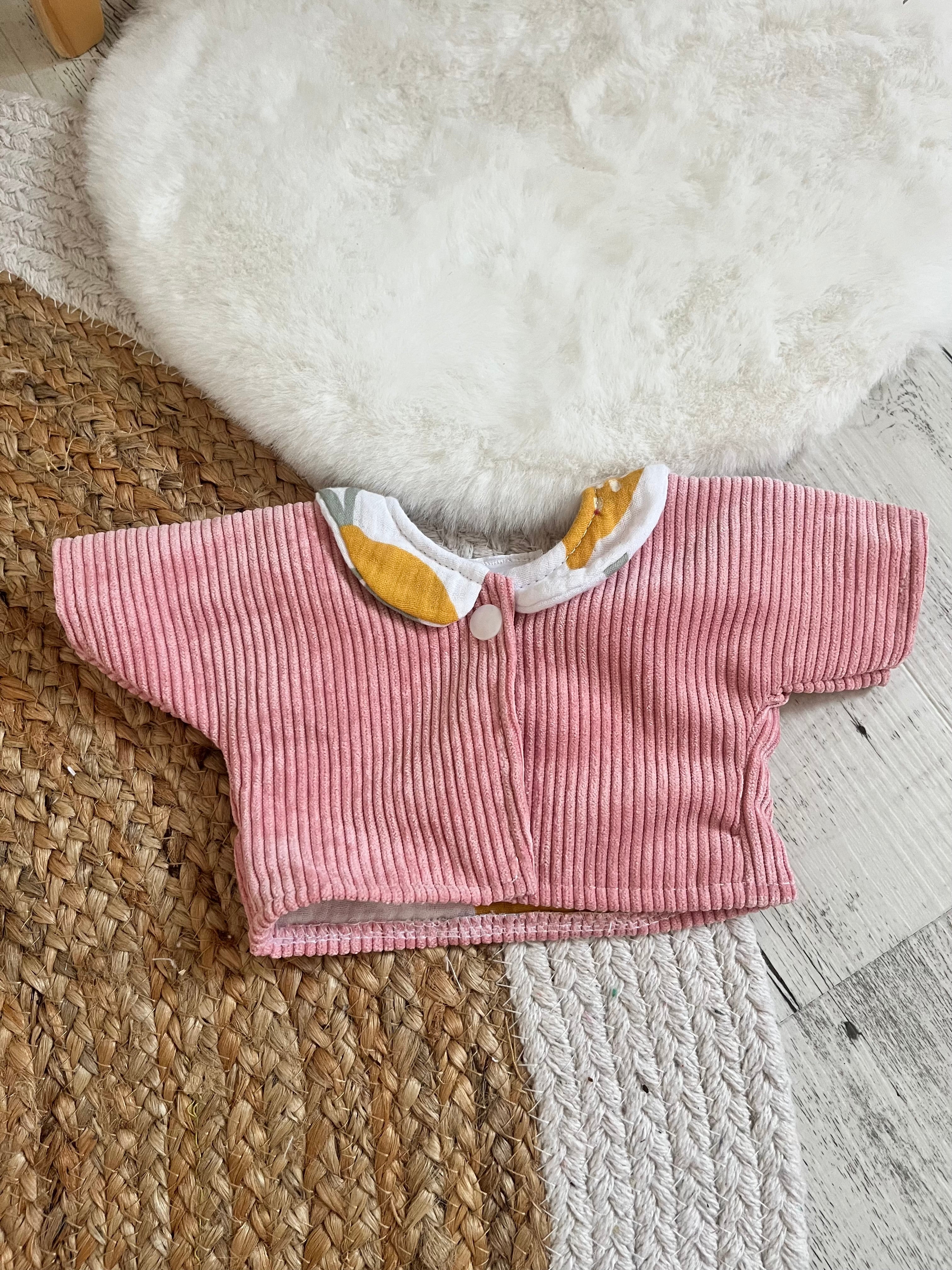 Gilet rose / différent motifs