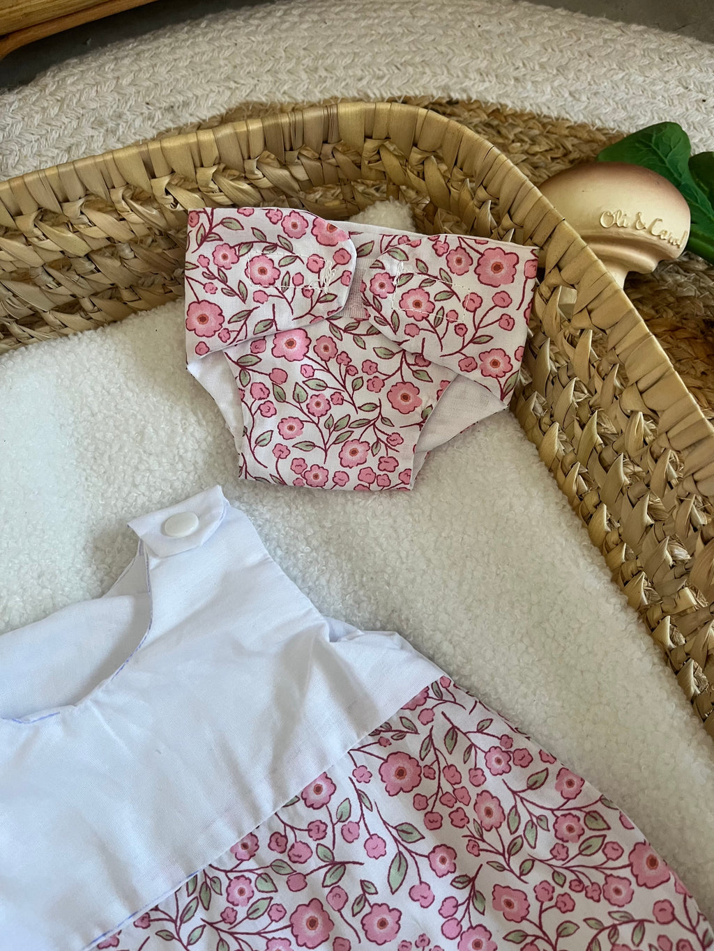 Gigoteuse + couche rose