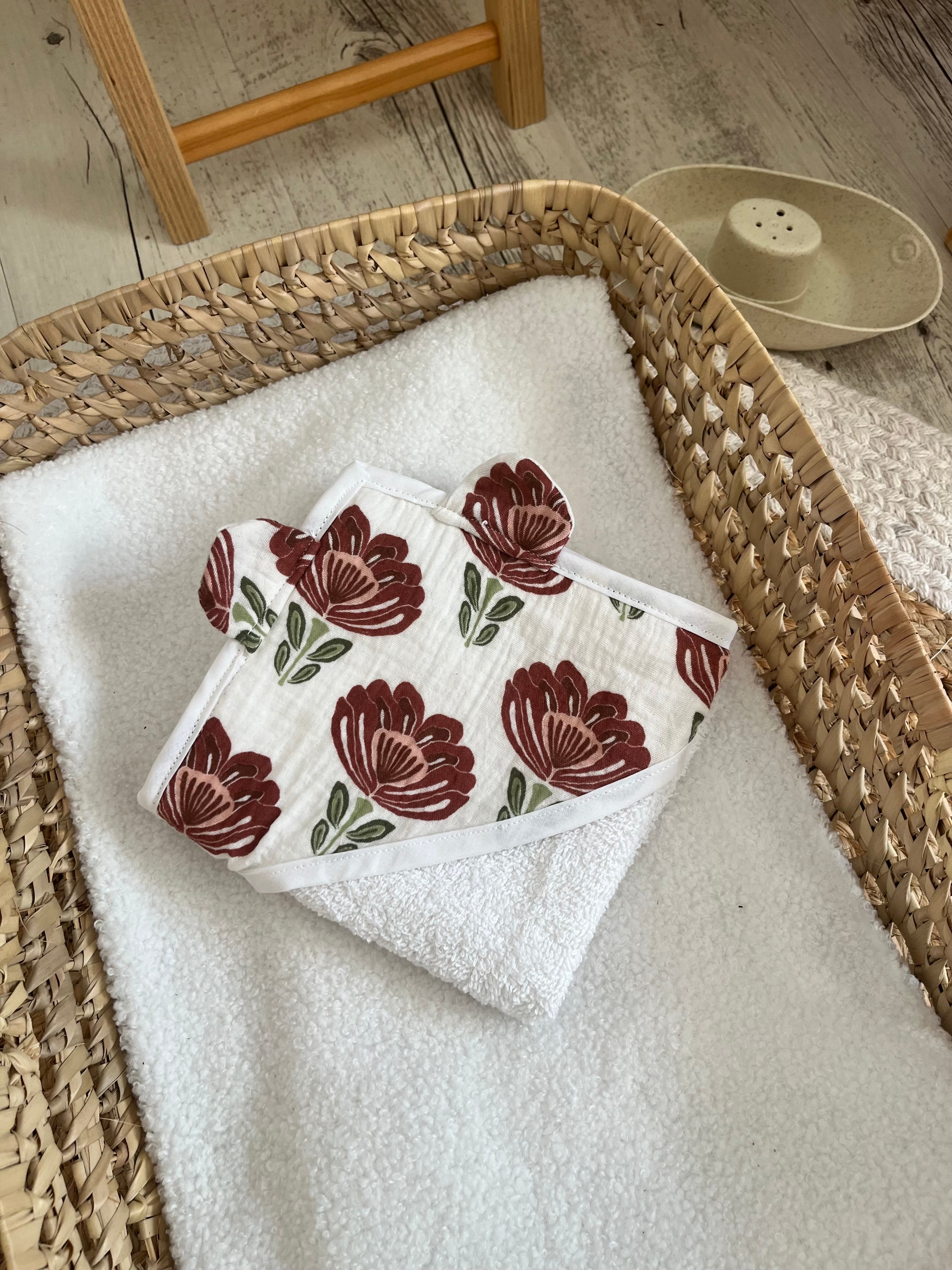Sortie de bain marron
