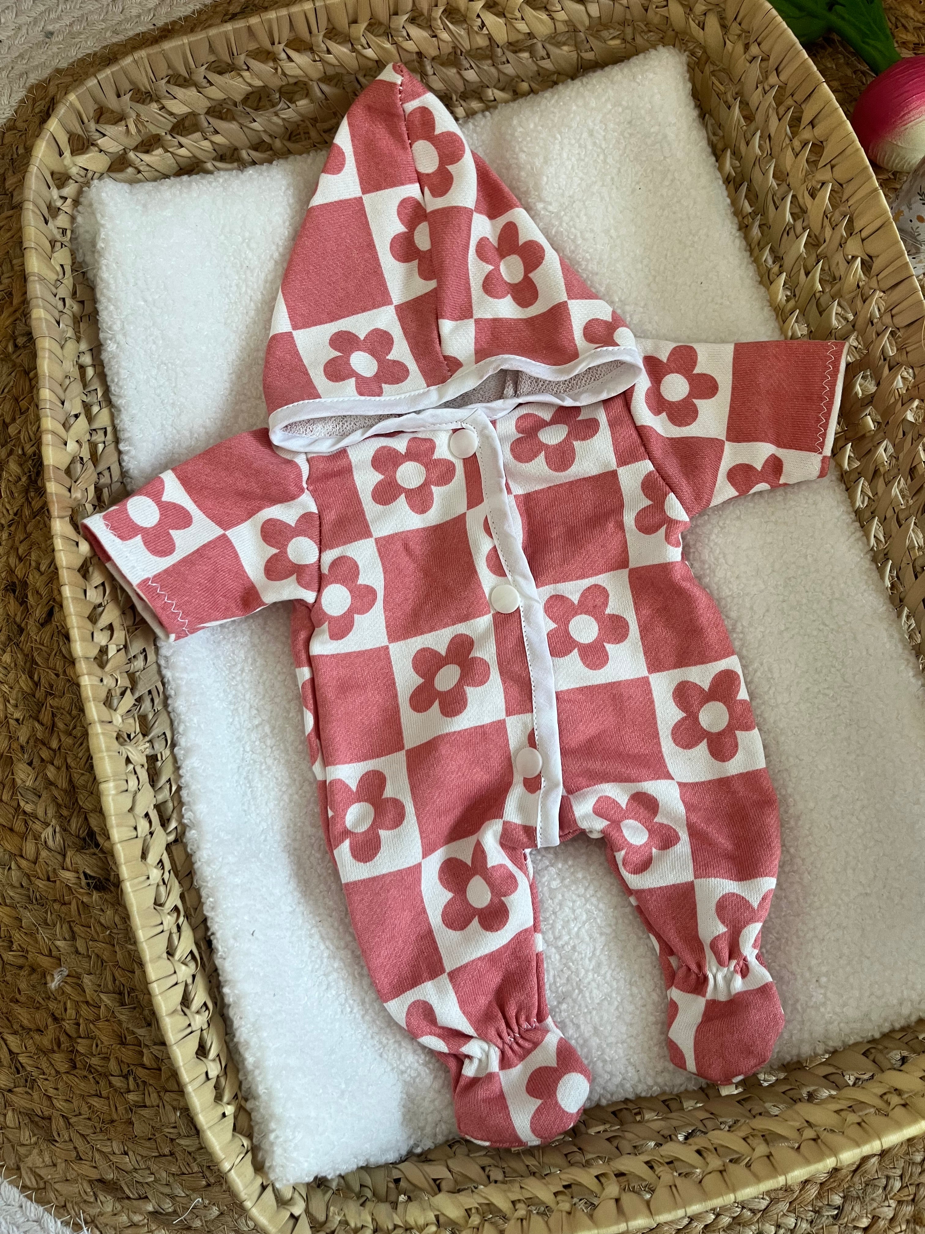 Combinaison poupée fleur