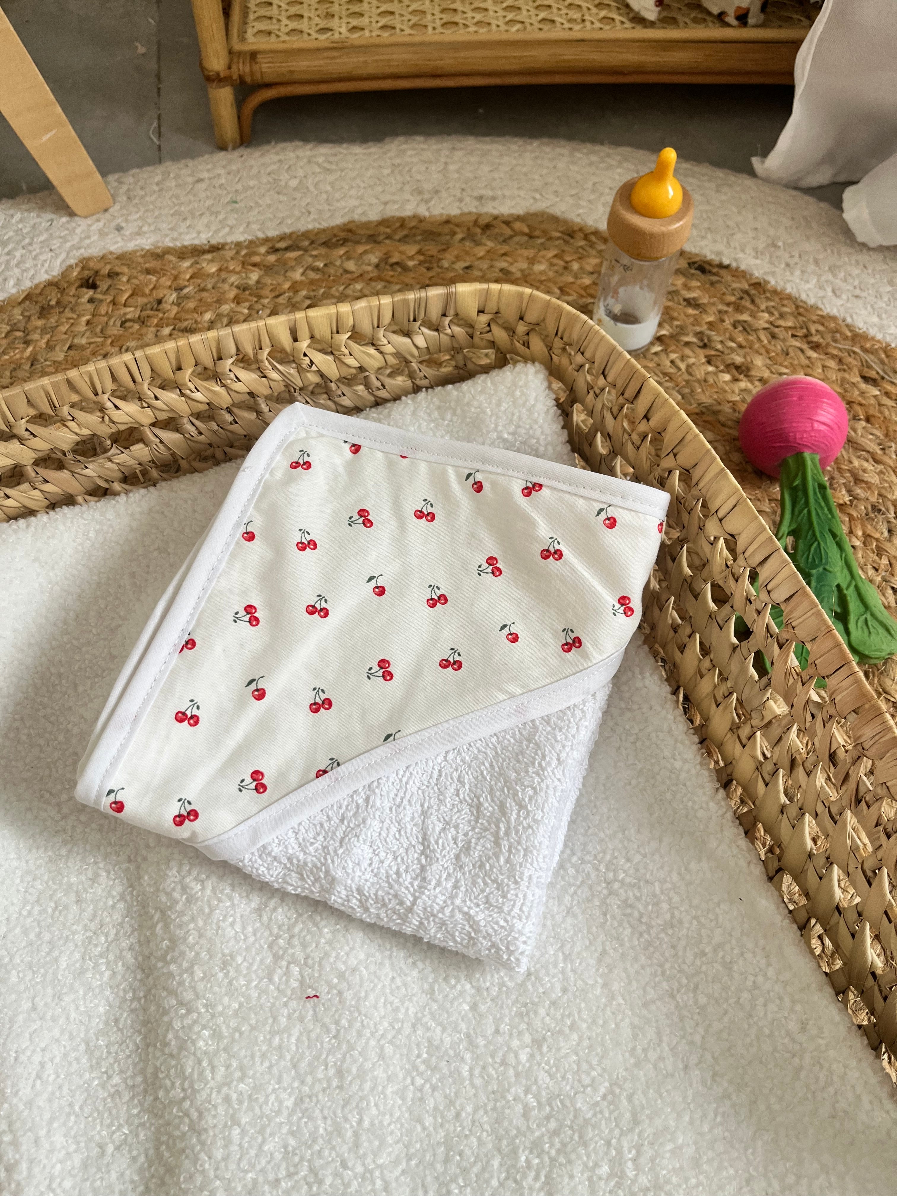 Sortie de bain cerise 🍒