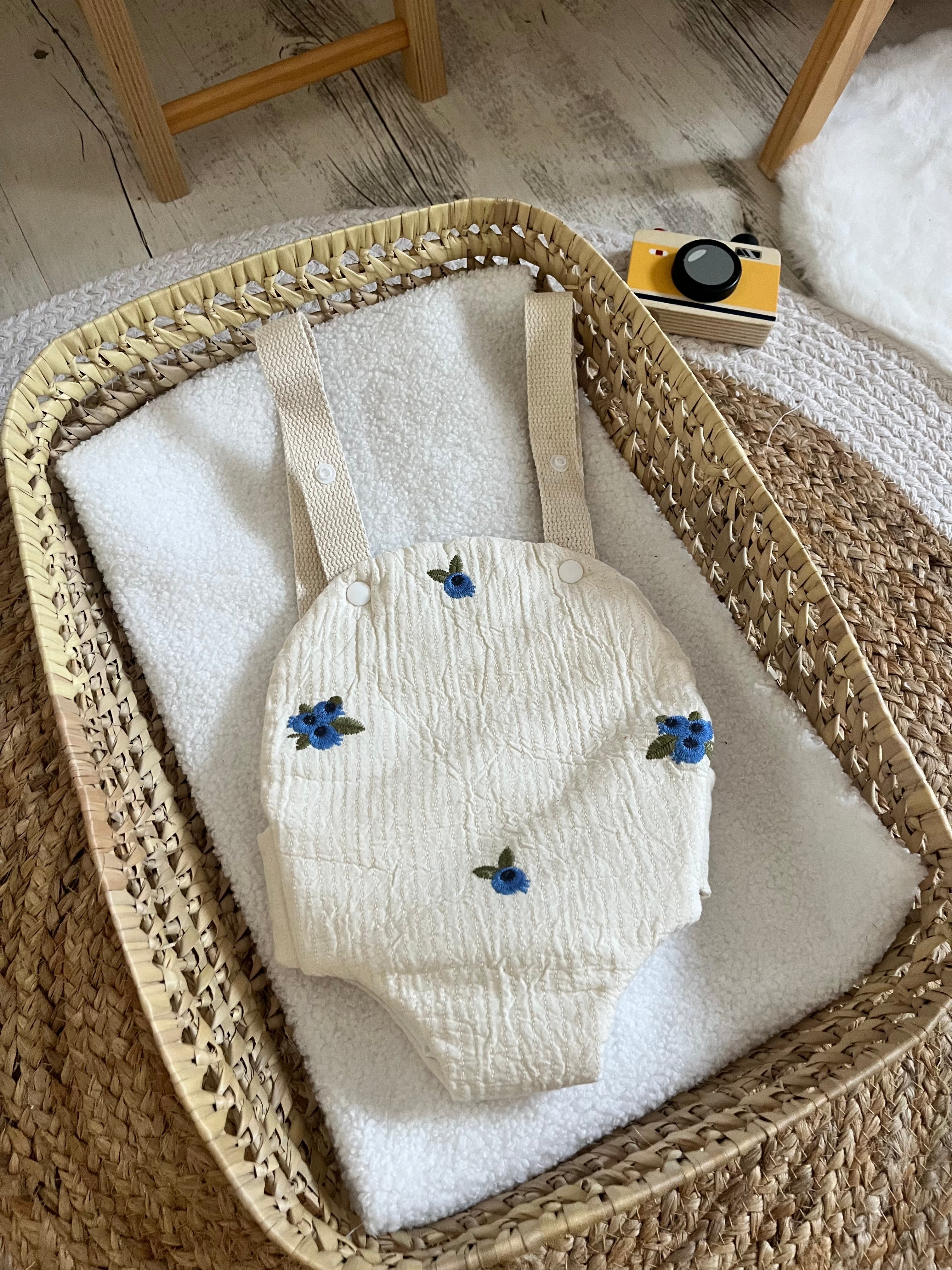 Porte bébé /poupée myrtille 🫐