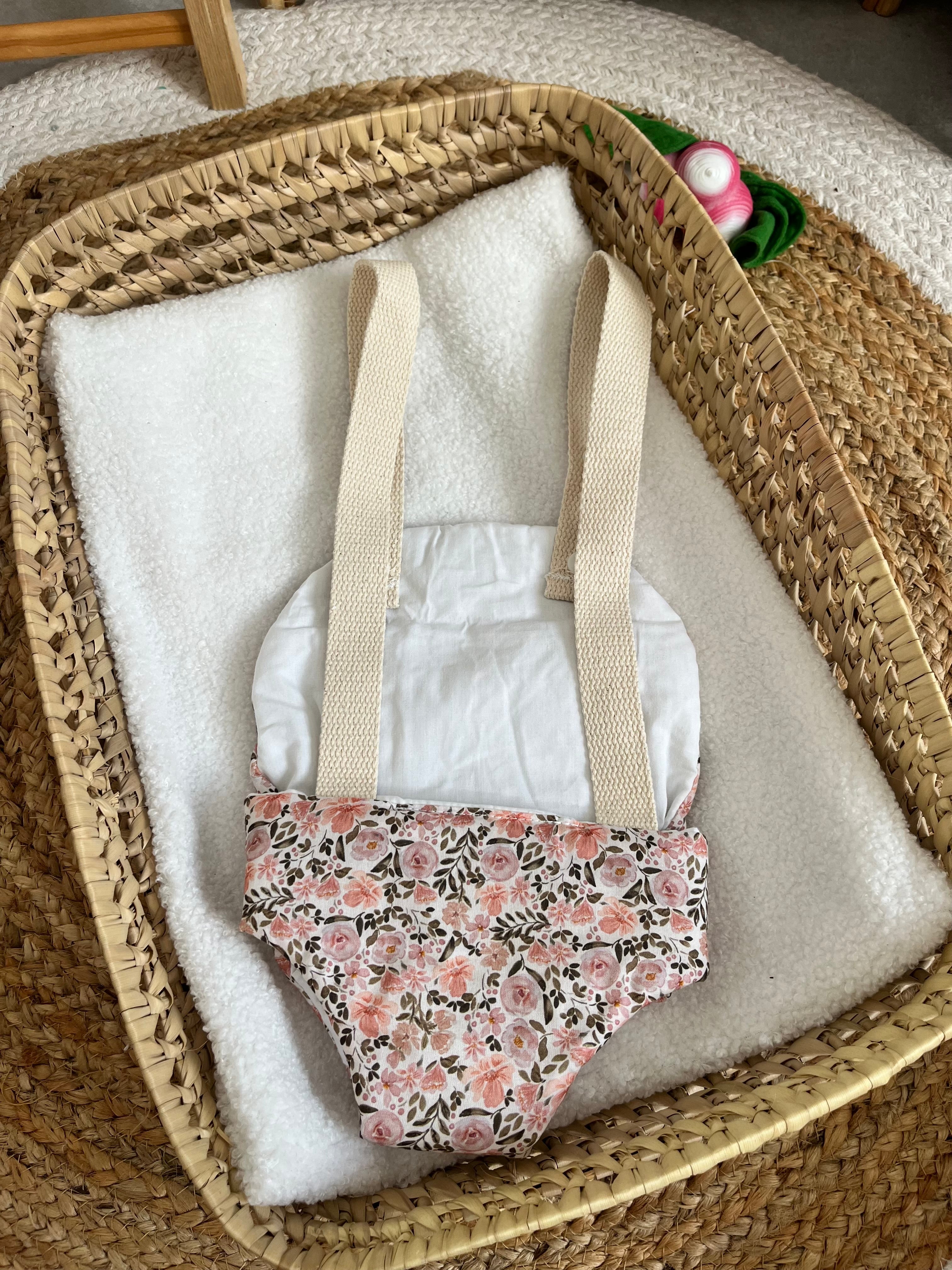 Porte bébé /poupée rose 🌹