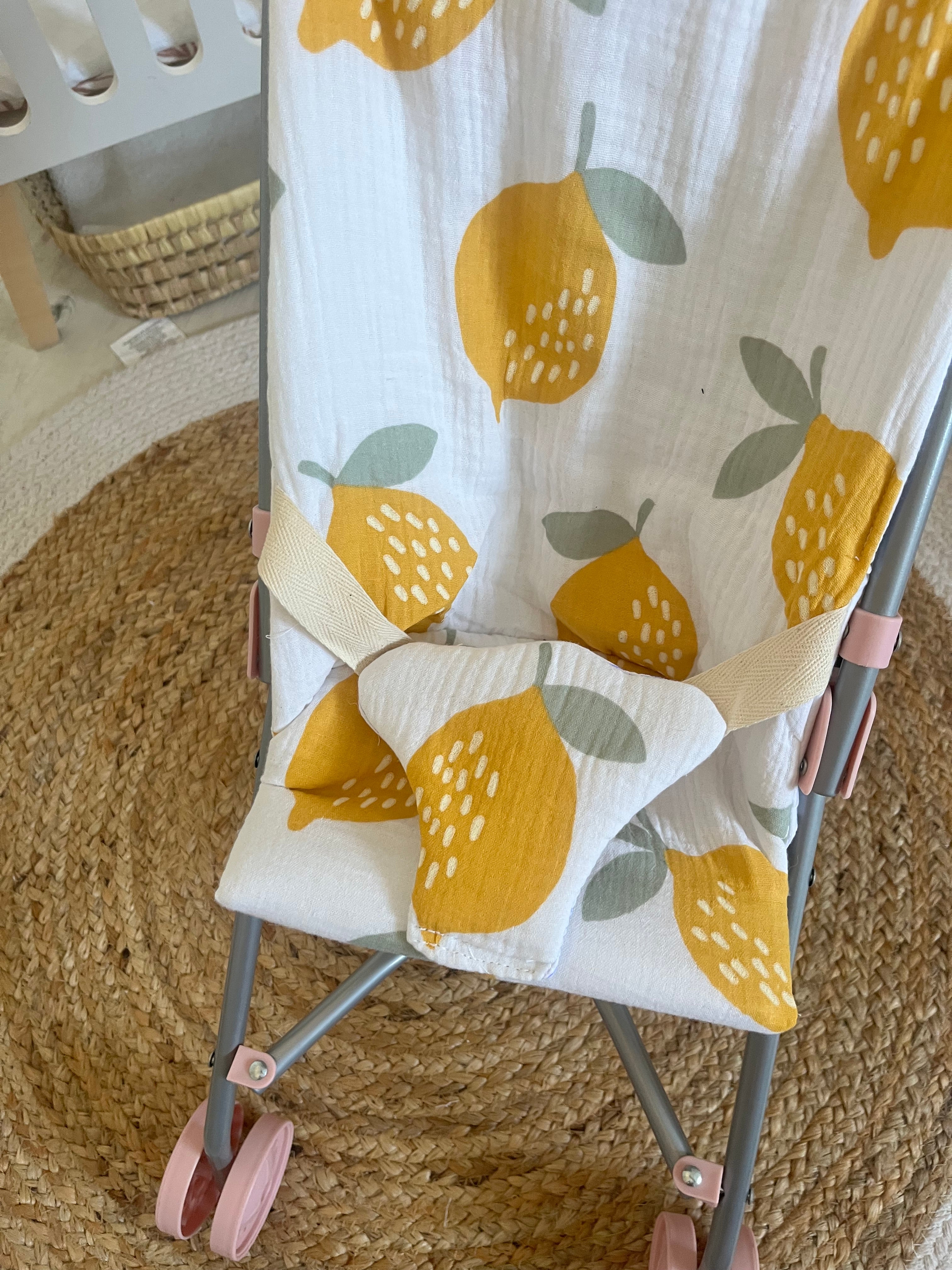 Housse poussette citron 🍋