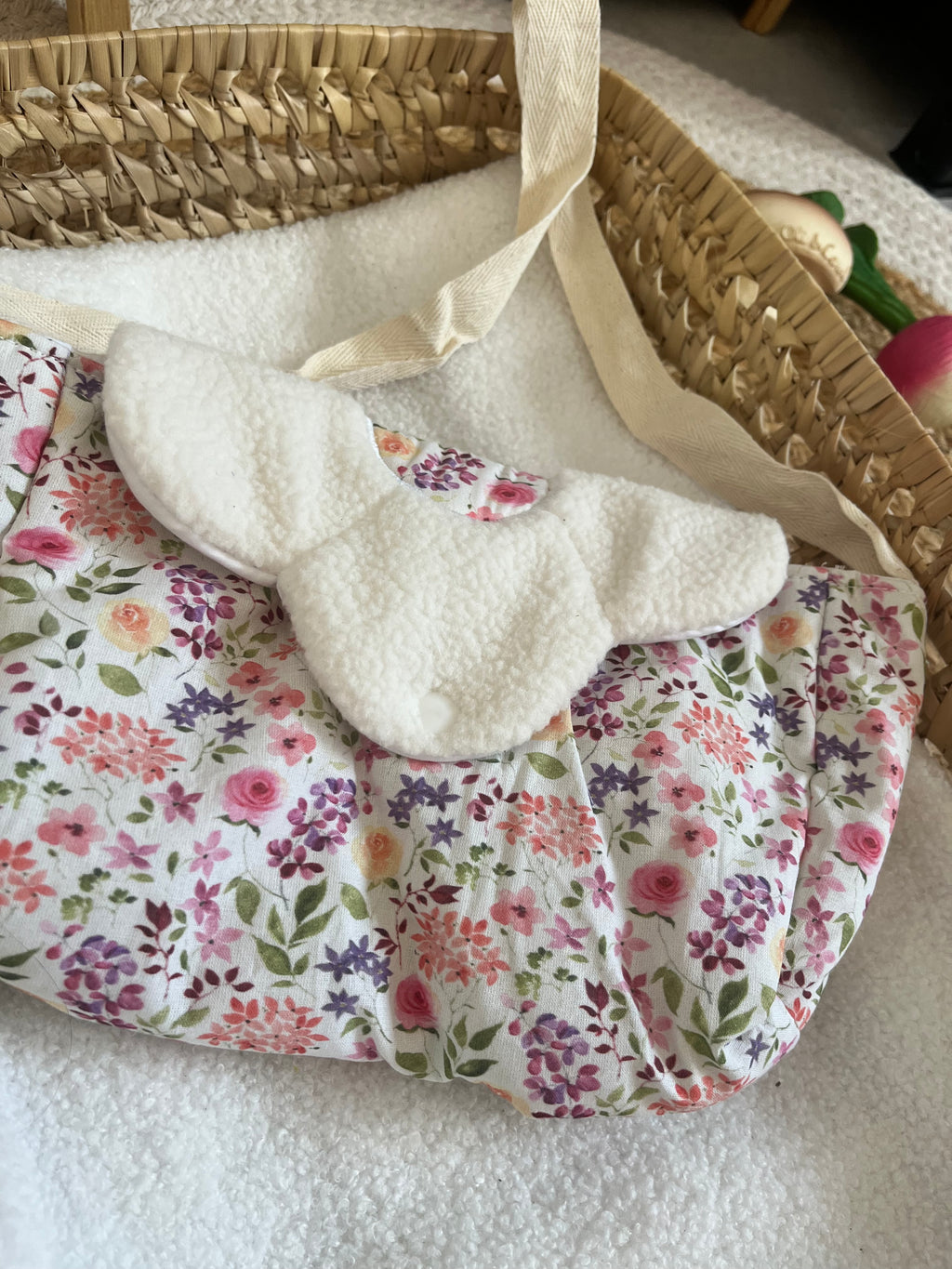 Sac à langer fleurs