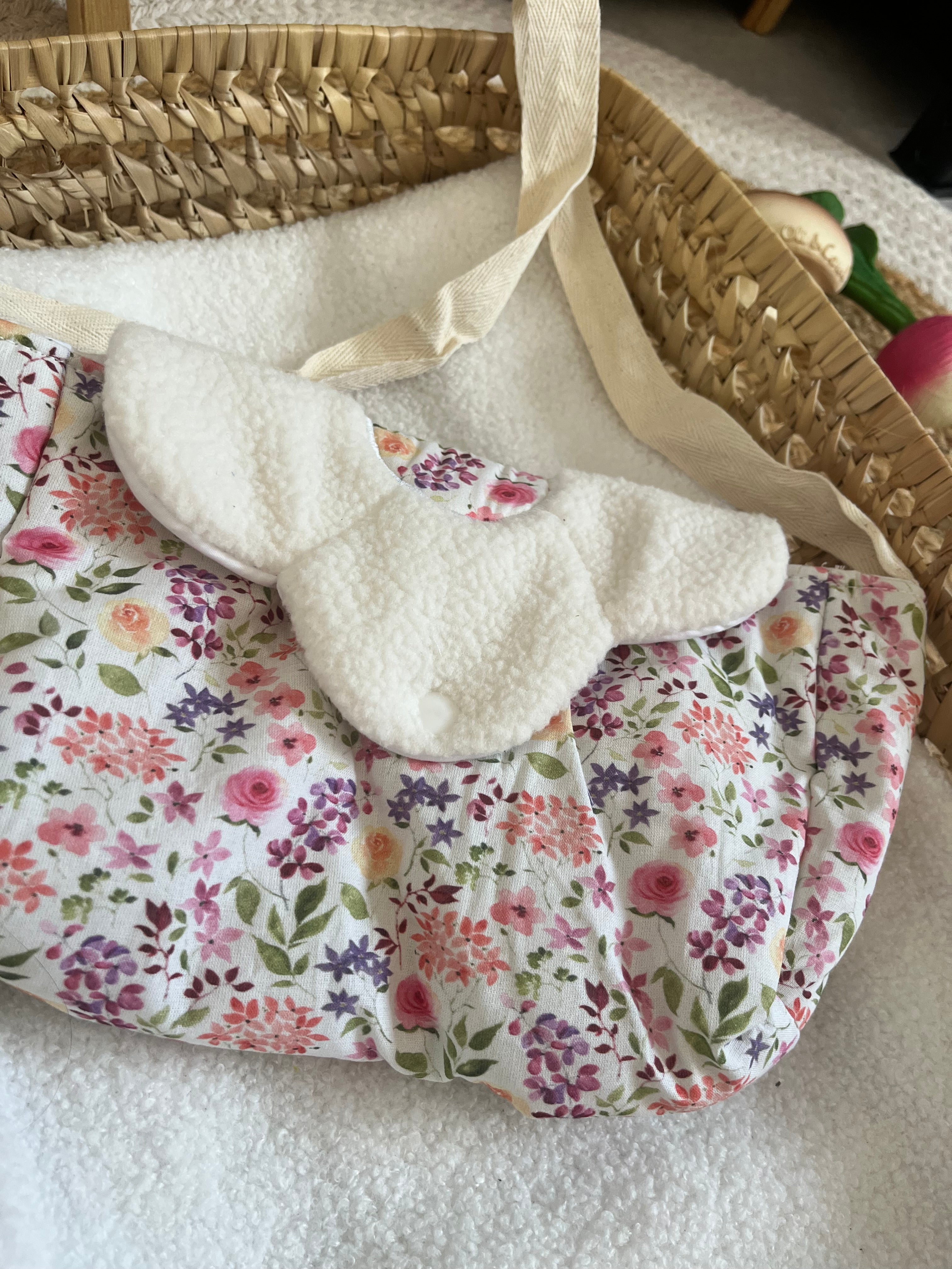 Sac à langer fleurs