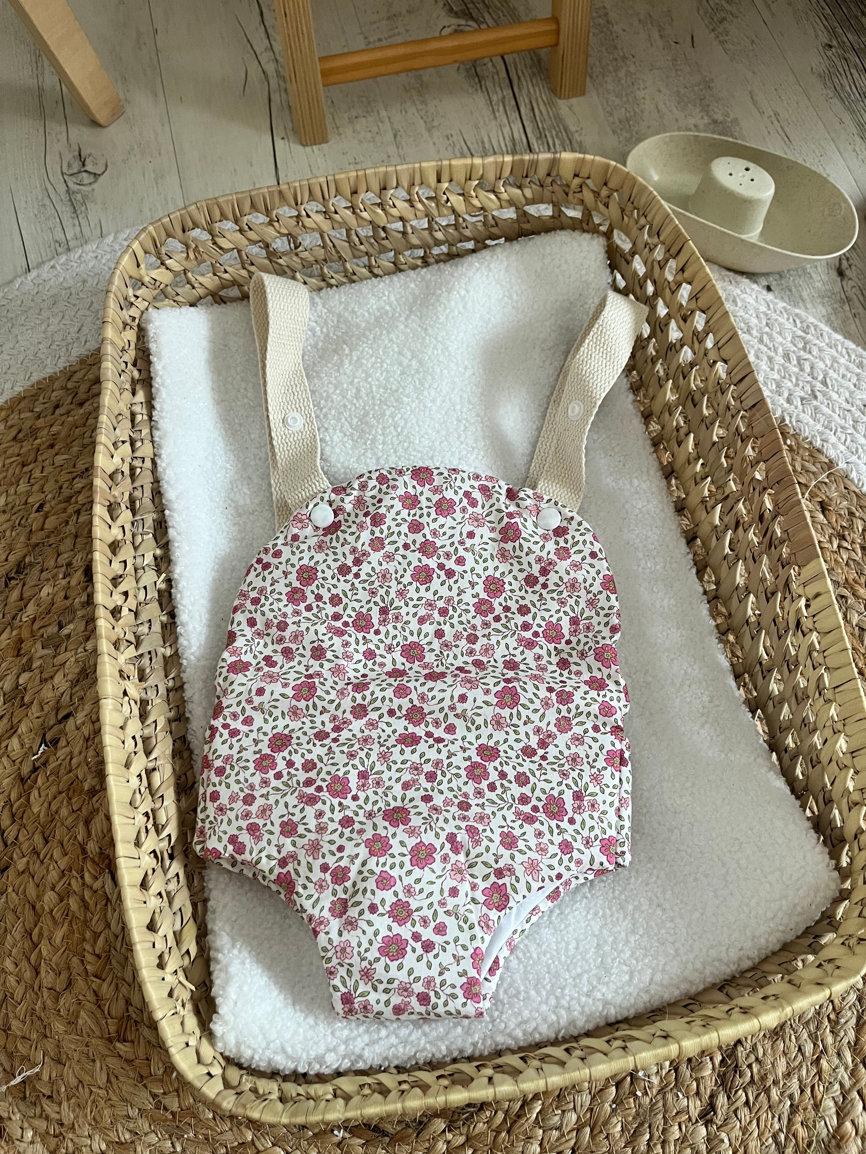 Porte bébé /poupée rose