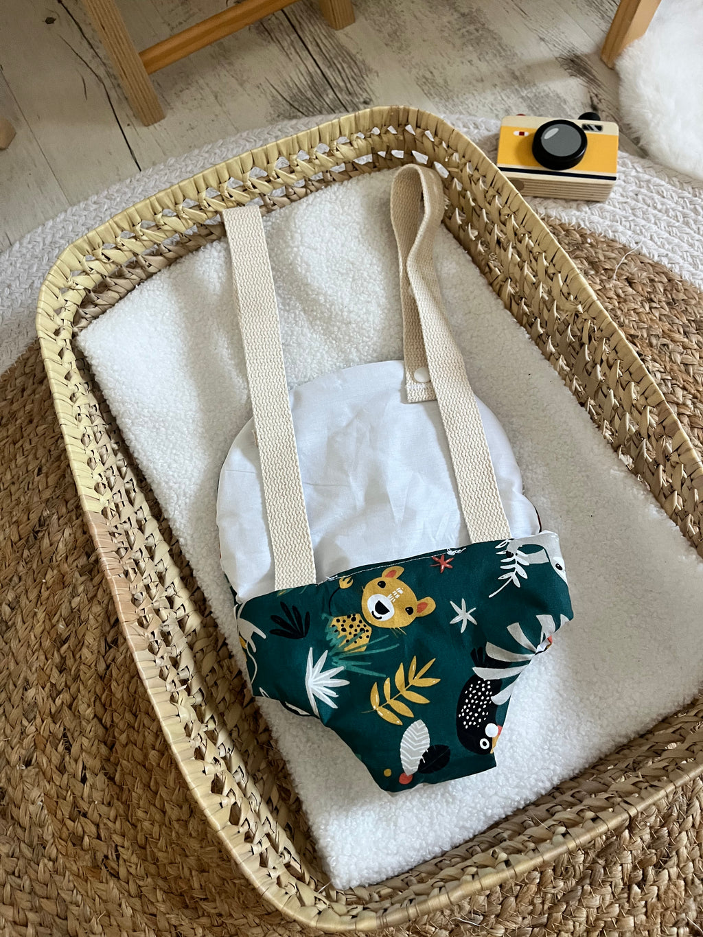 Porte bébé /poupée jungle