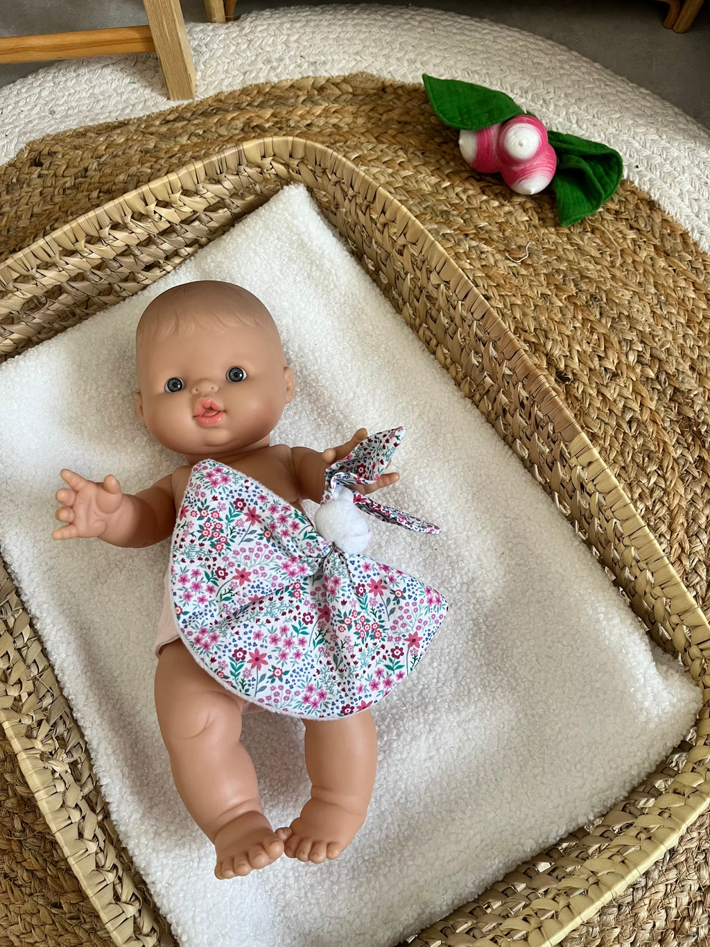 Doudou fleurs