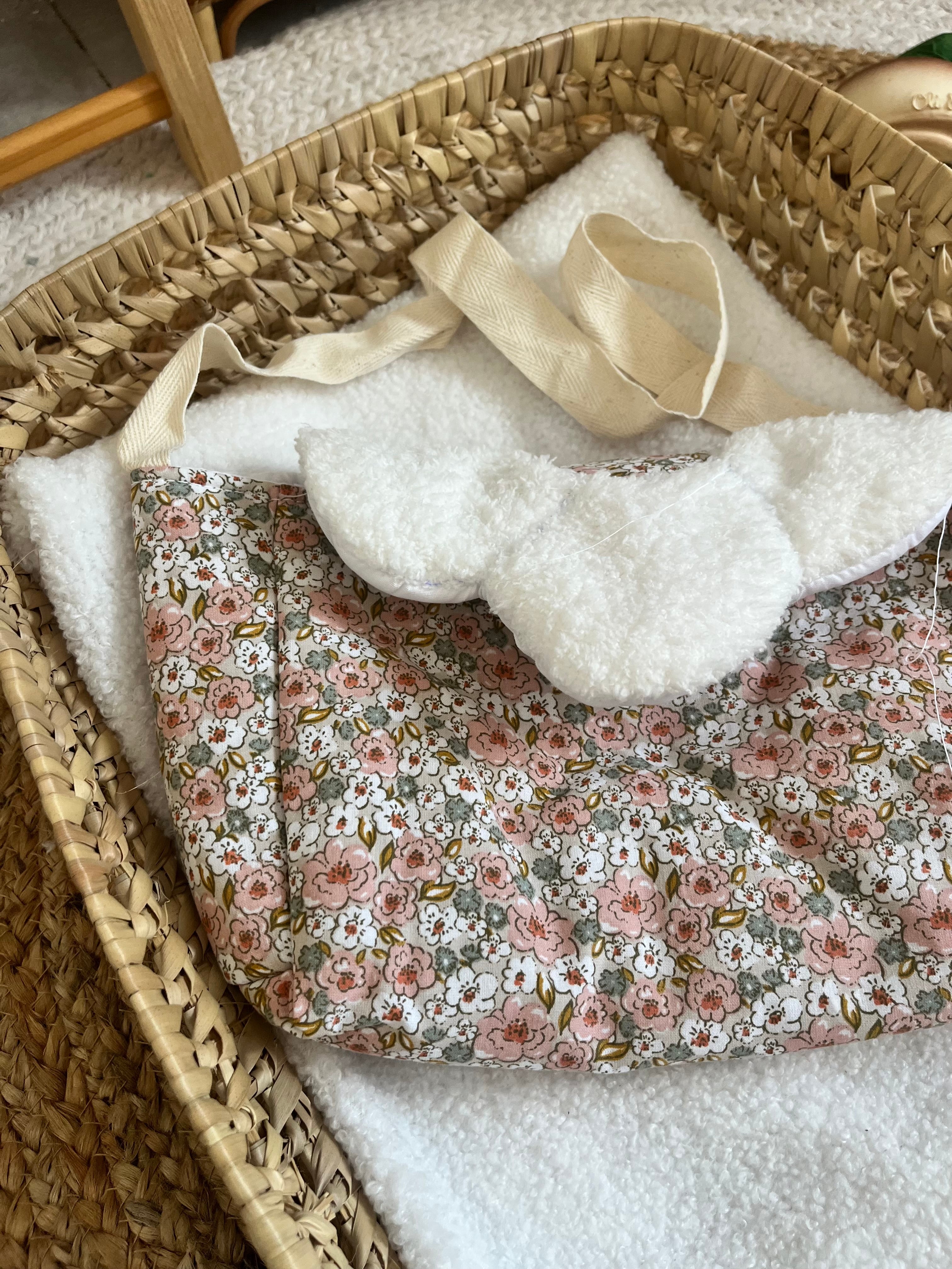 Sac à langer fleurs