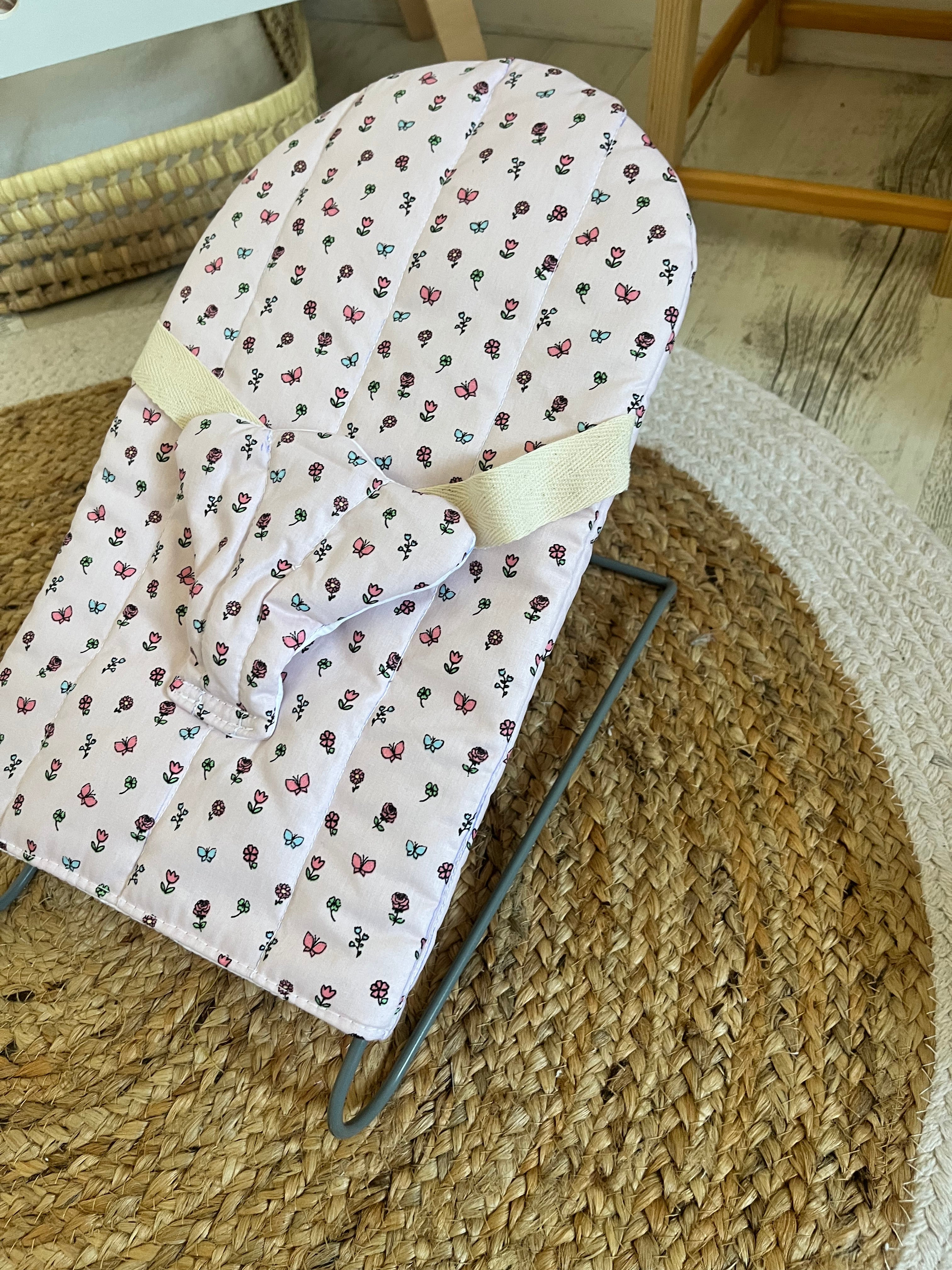 Transat poupée rose