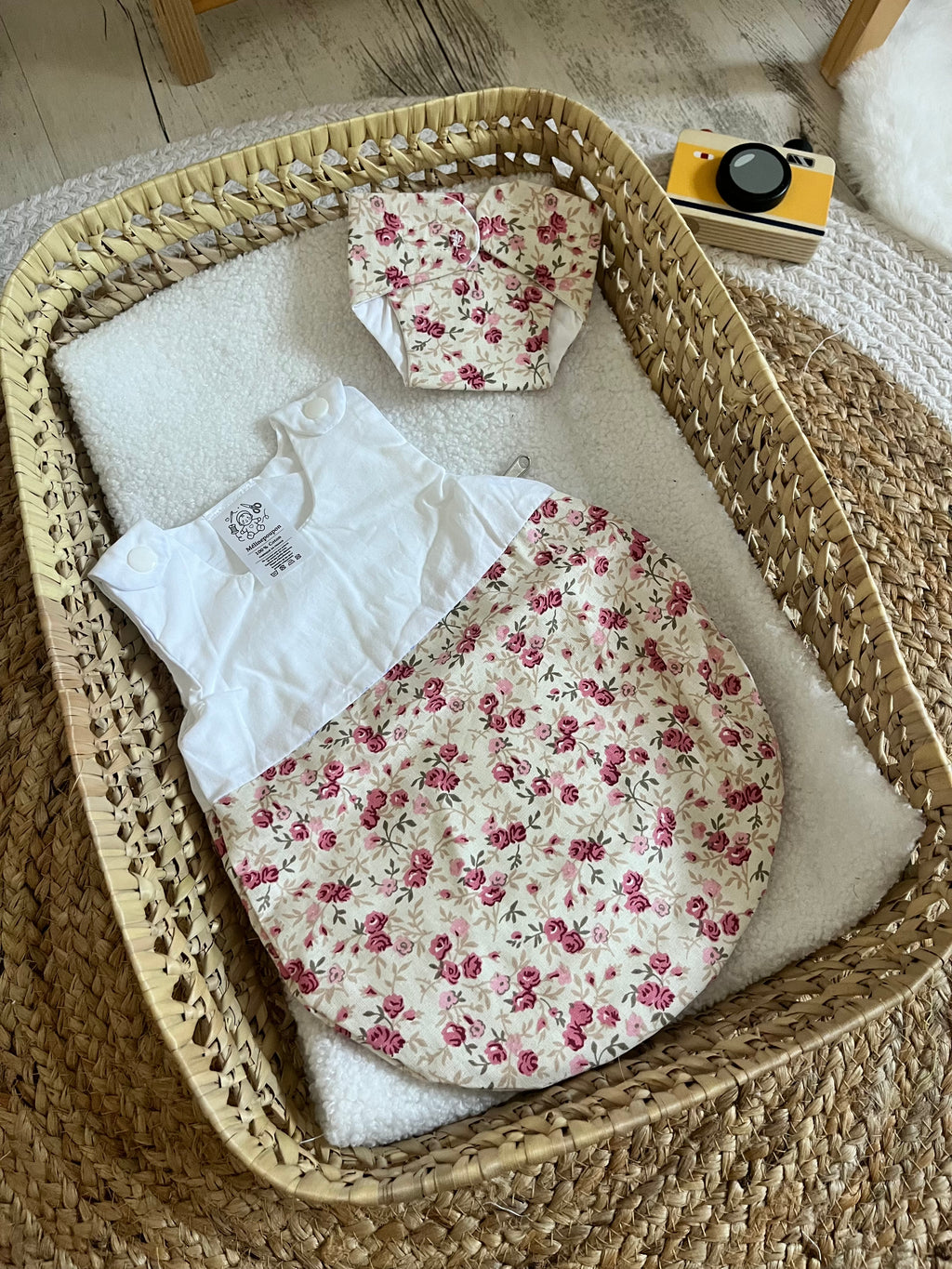 Gigoteuse + couche beige