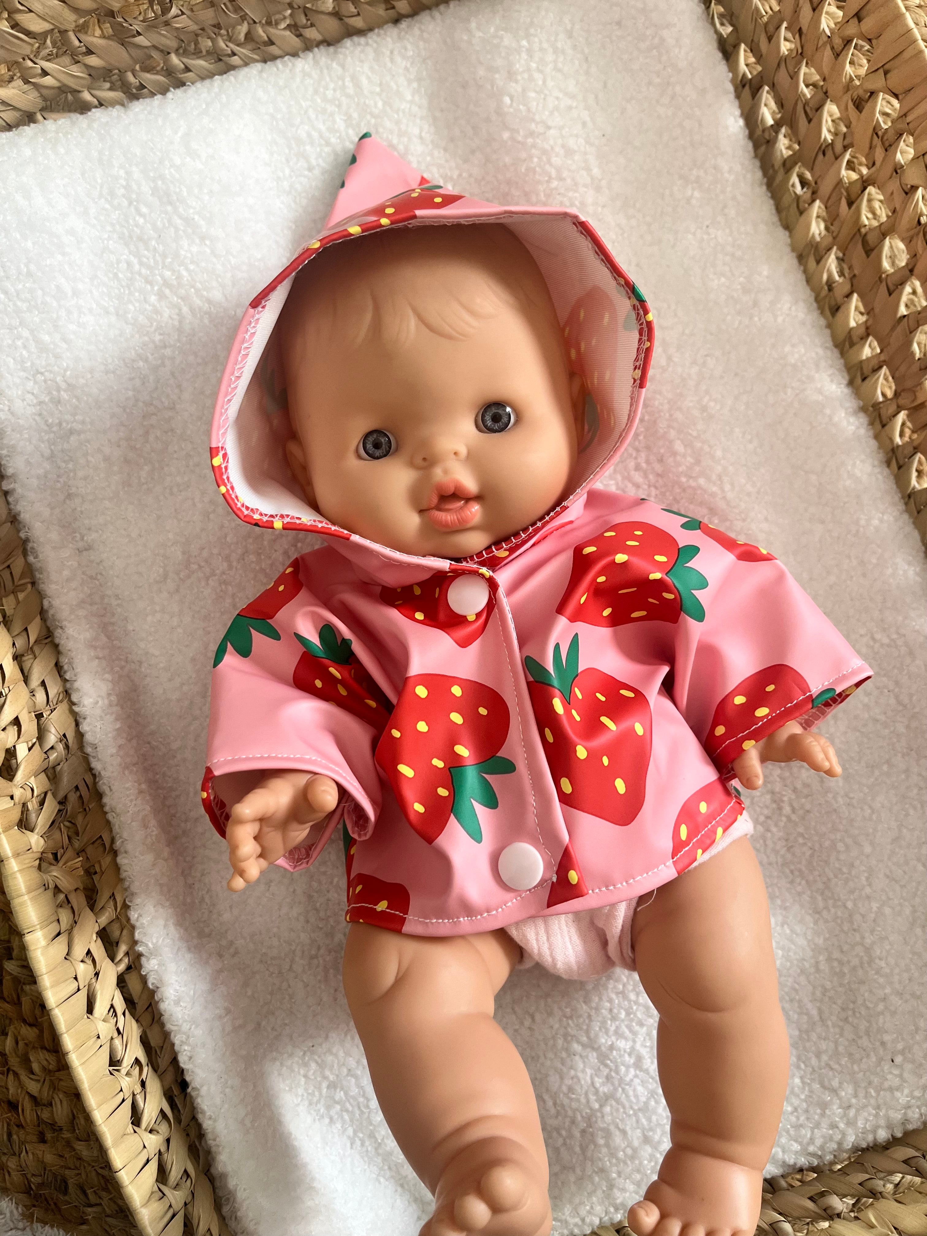 Manteau imperméable fraises 🍓