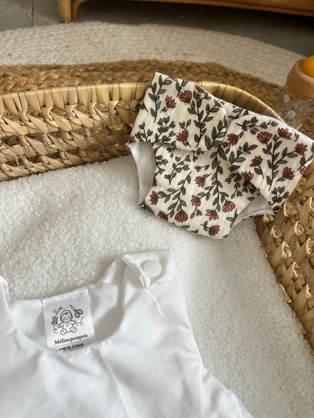 Gigoteuse + couche beige