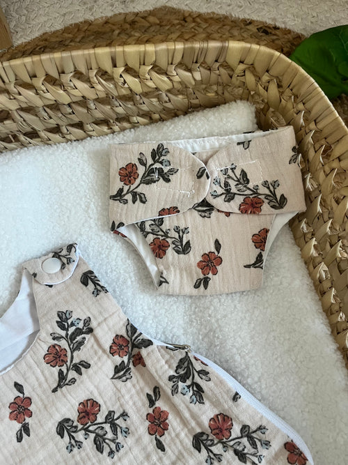 Gigoteuse + couche beige