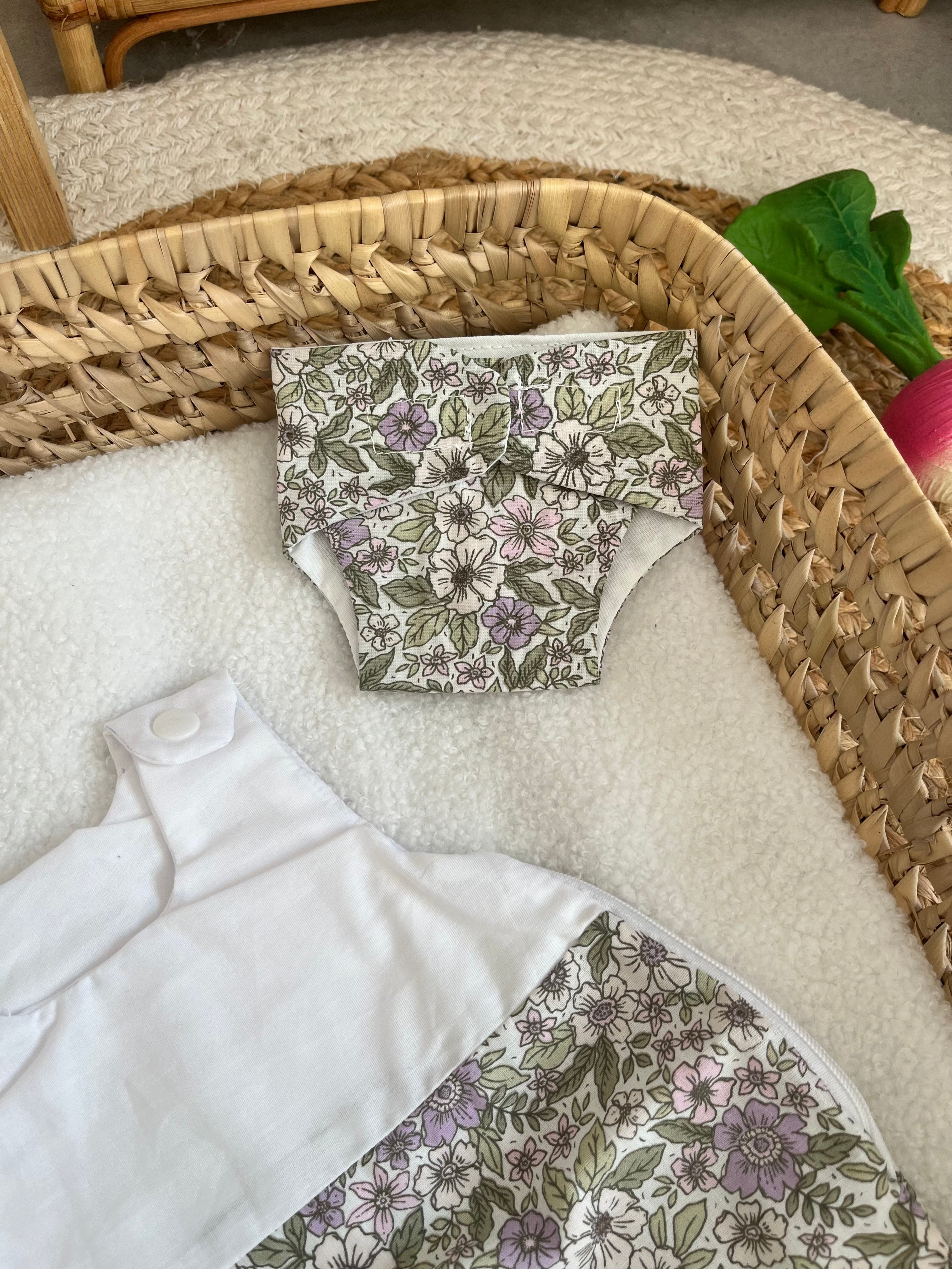 Gigoteuse + couche violet