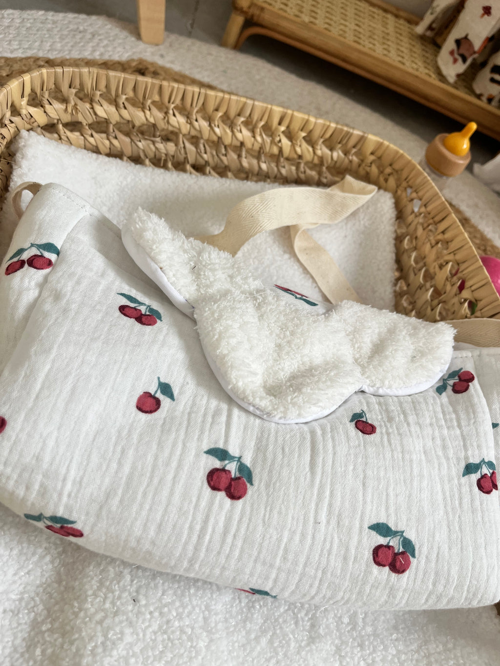 Sac à langer cerises 🍒