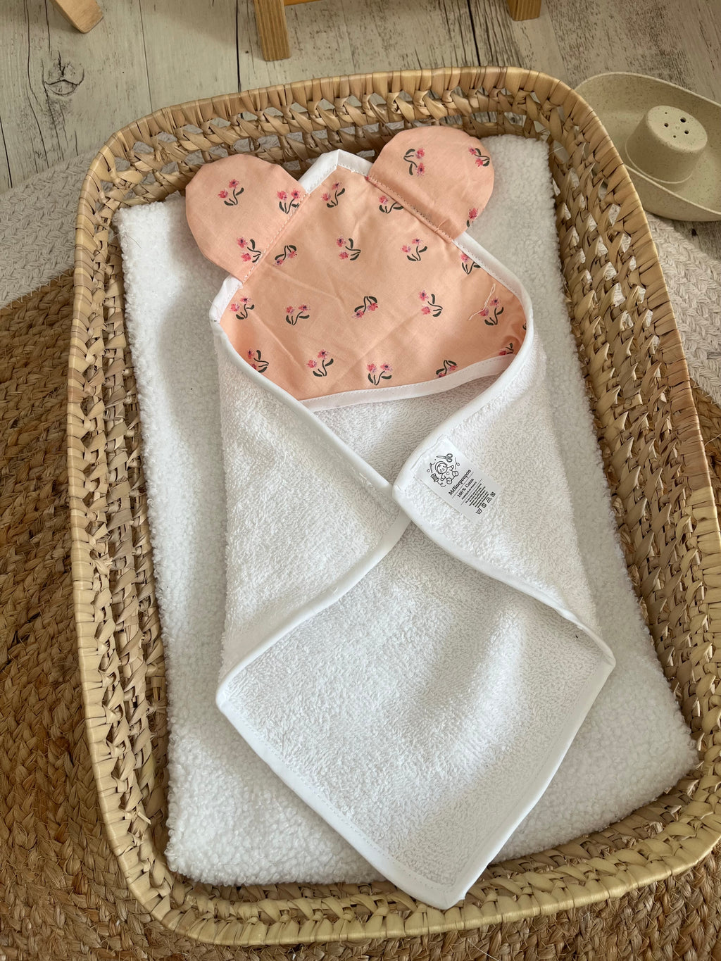 Sortie de bain corail