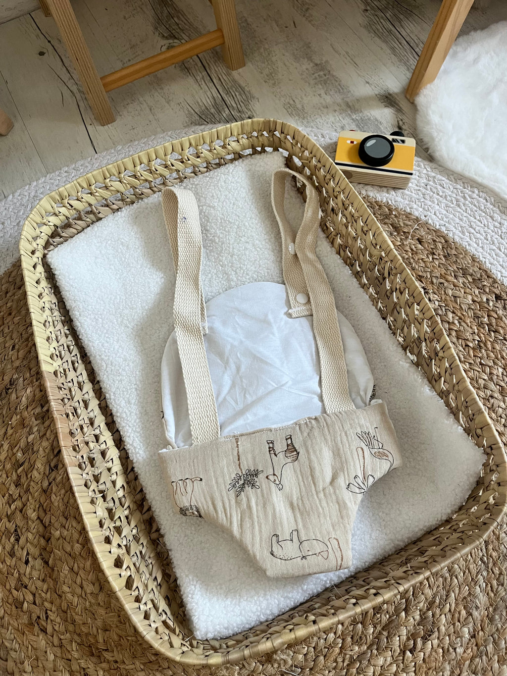 Porte bébé /poupée animaux