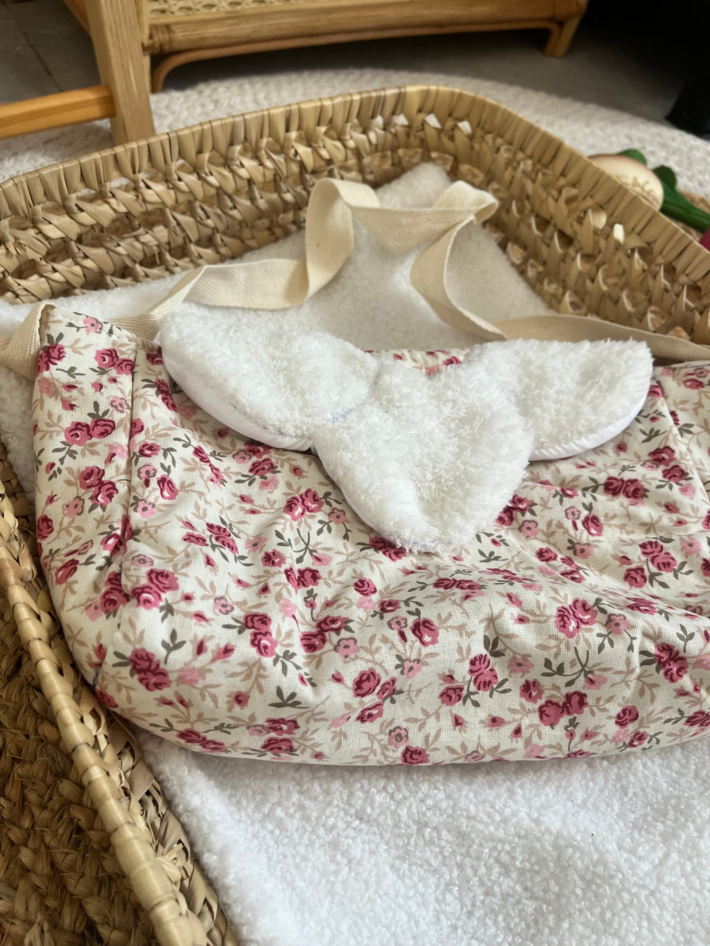 Sac à langer rose
