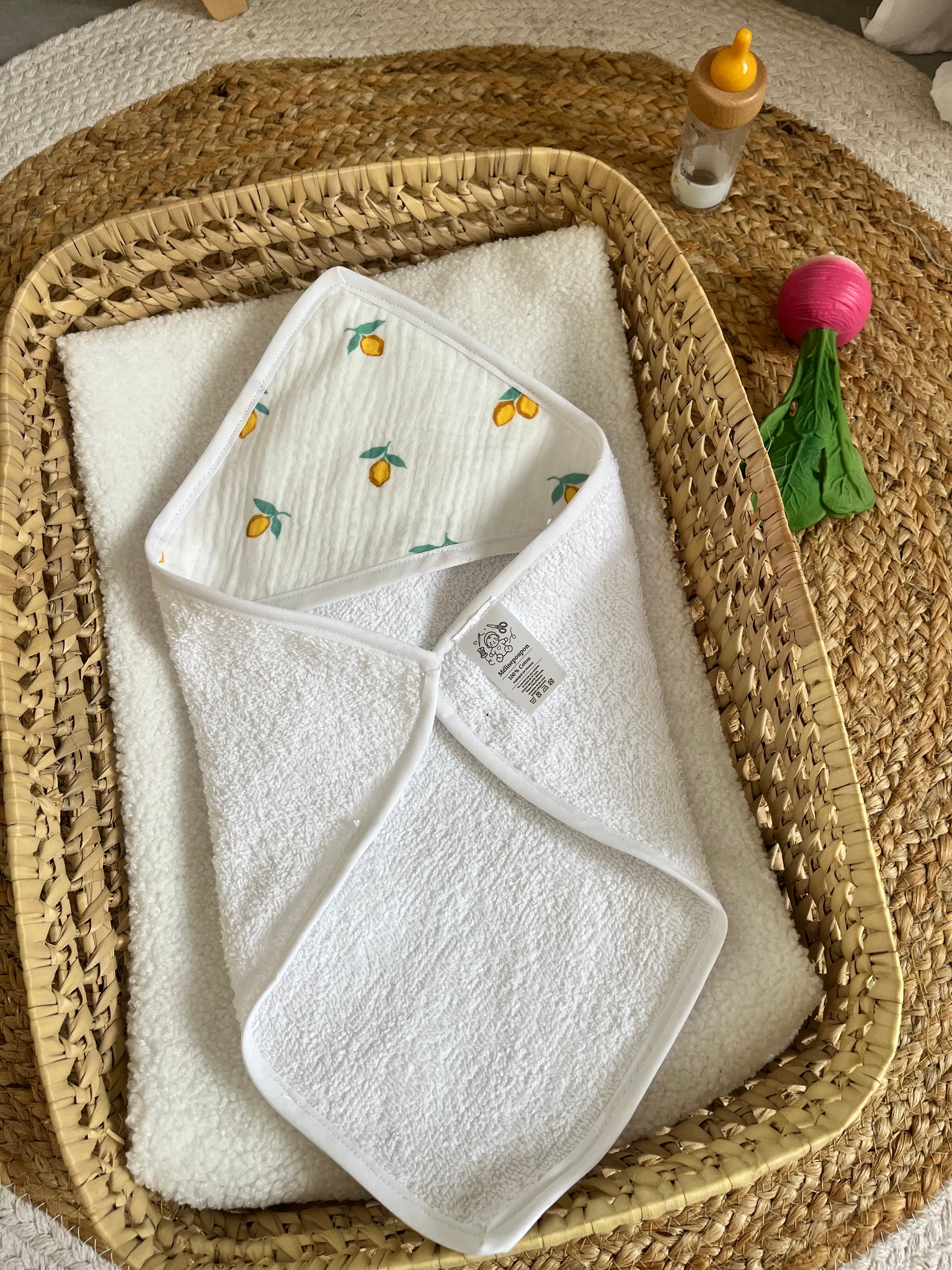 Sortie de bain citron 🍋