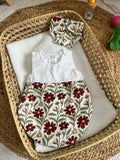 Gigoteuse + couche fleur