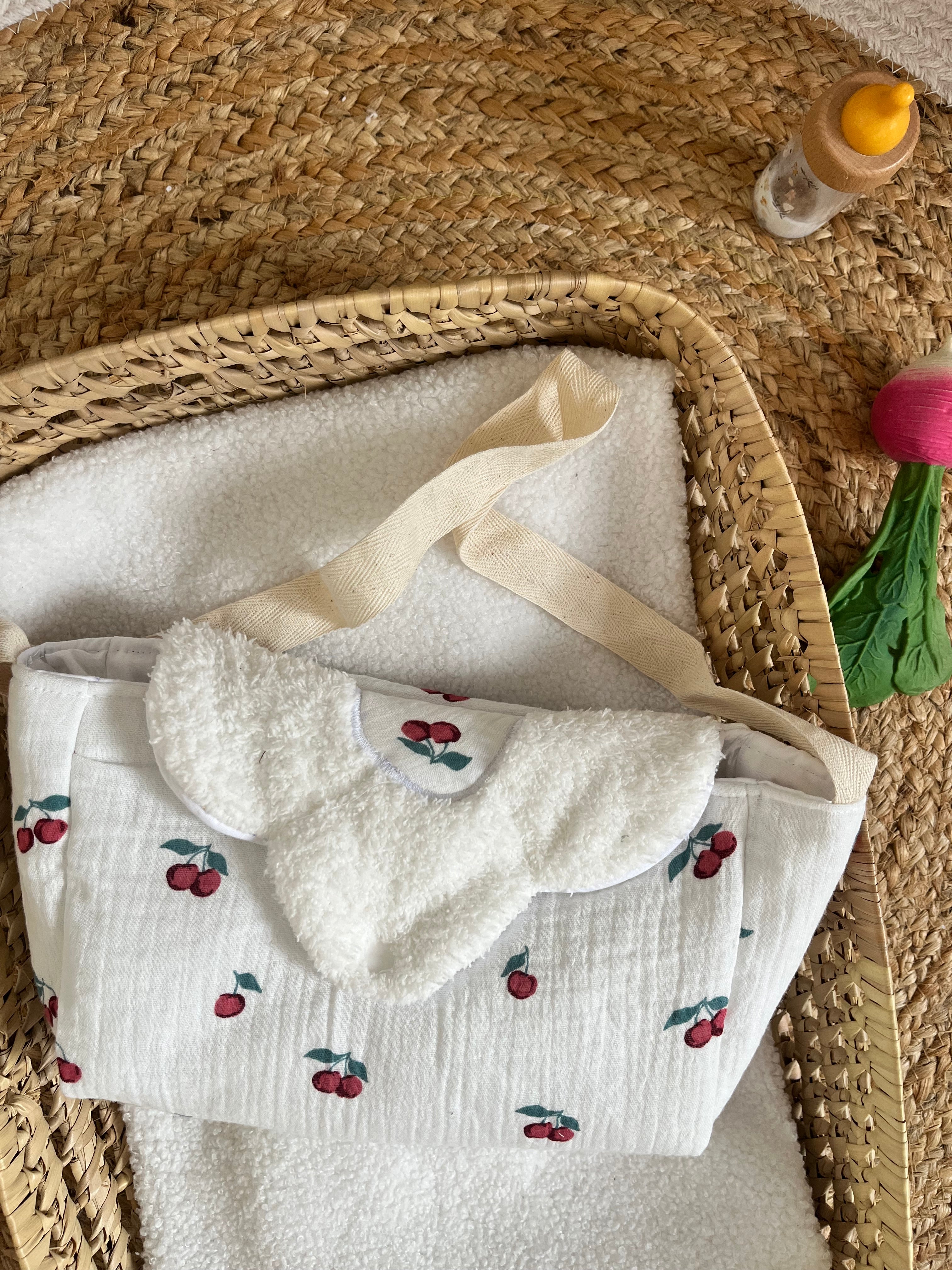 Sac à langer cerises 🍒
