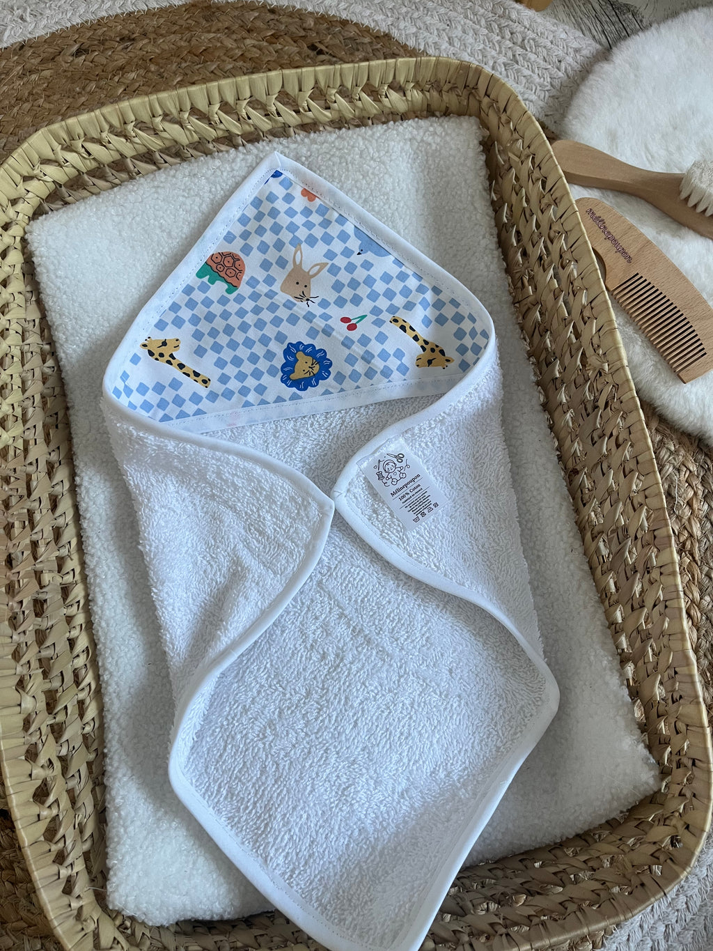 Sortie de bain carreaux