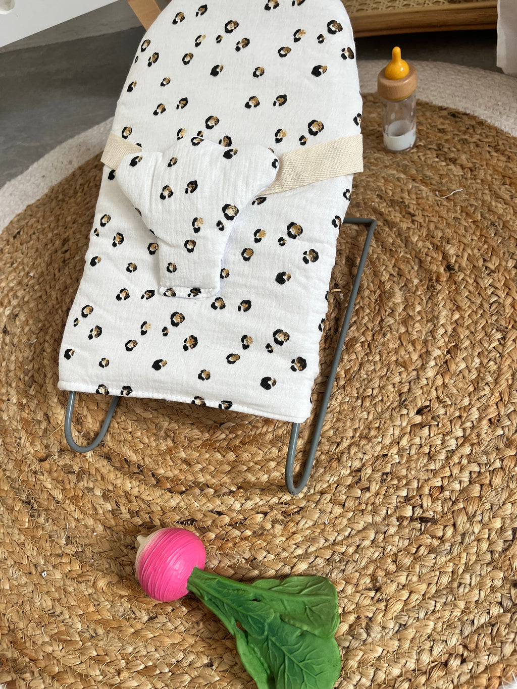 Transat poupée léopard 🐆