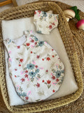 Gigoteuse + couche fleur