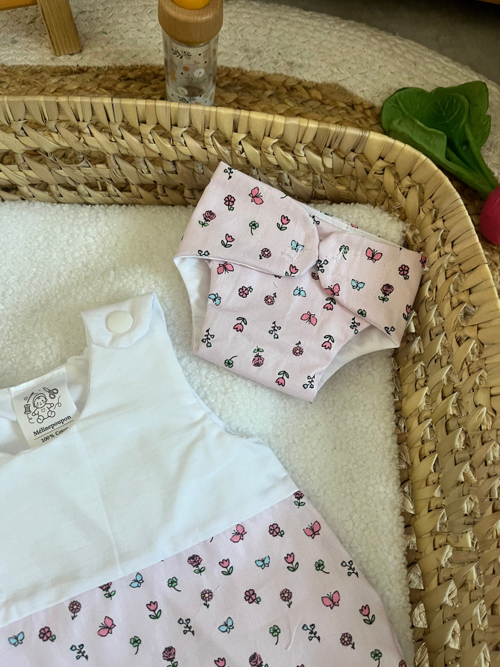 Gigoteuse + couche rose