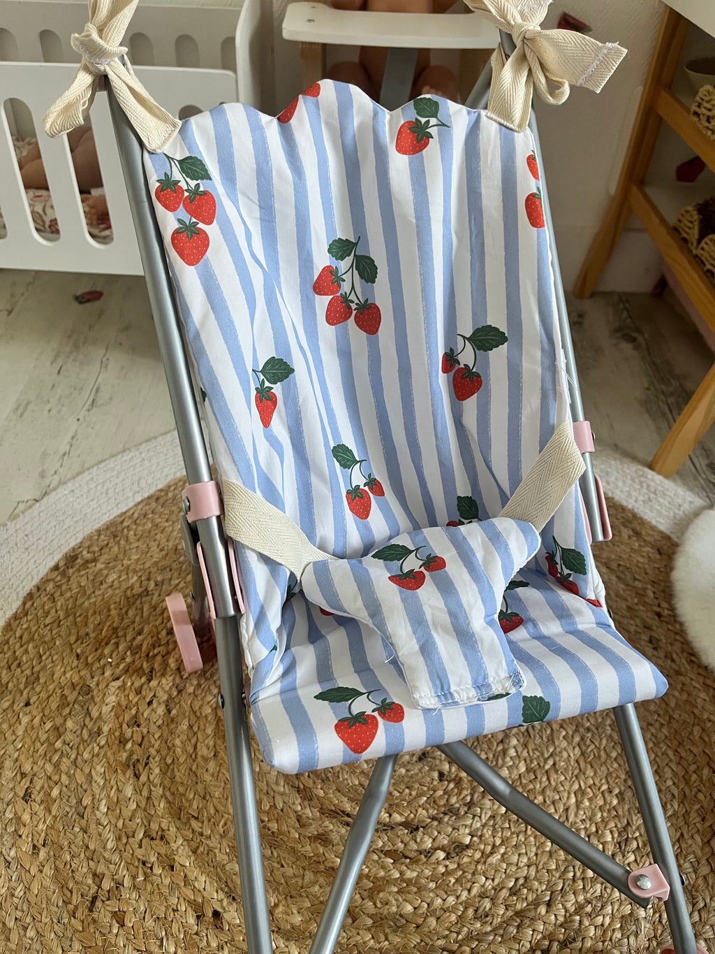 Ensemble complet poupée fraise 🍓