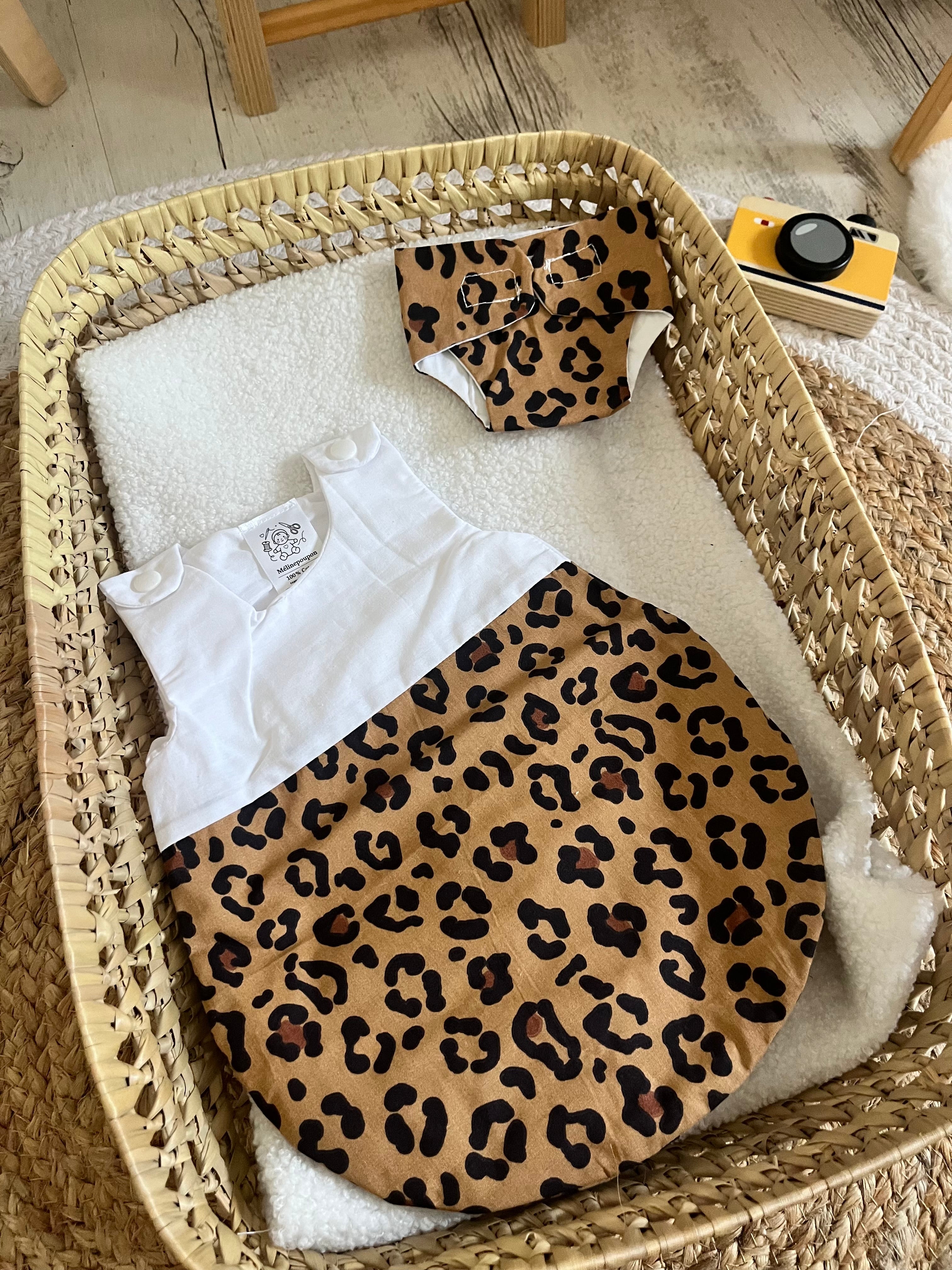 Gigoteuse + couche léopard 🐆
