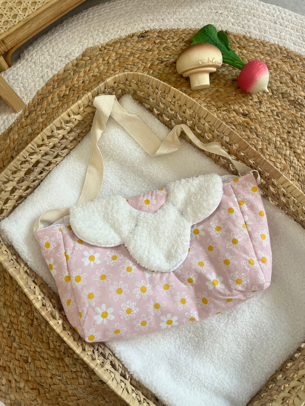Sac à langer rose
