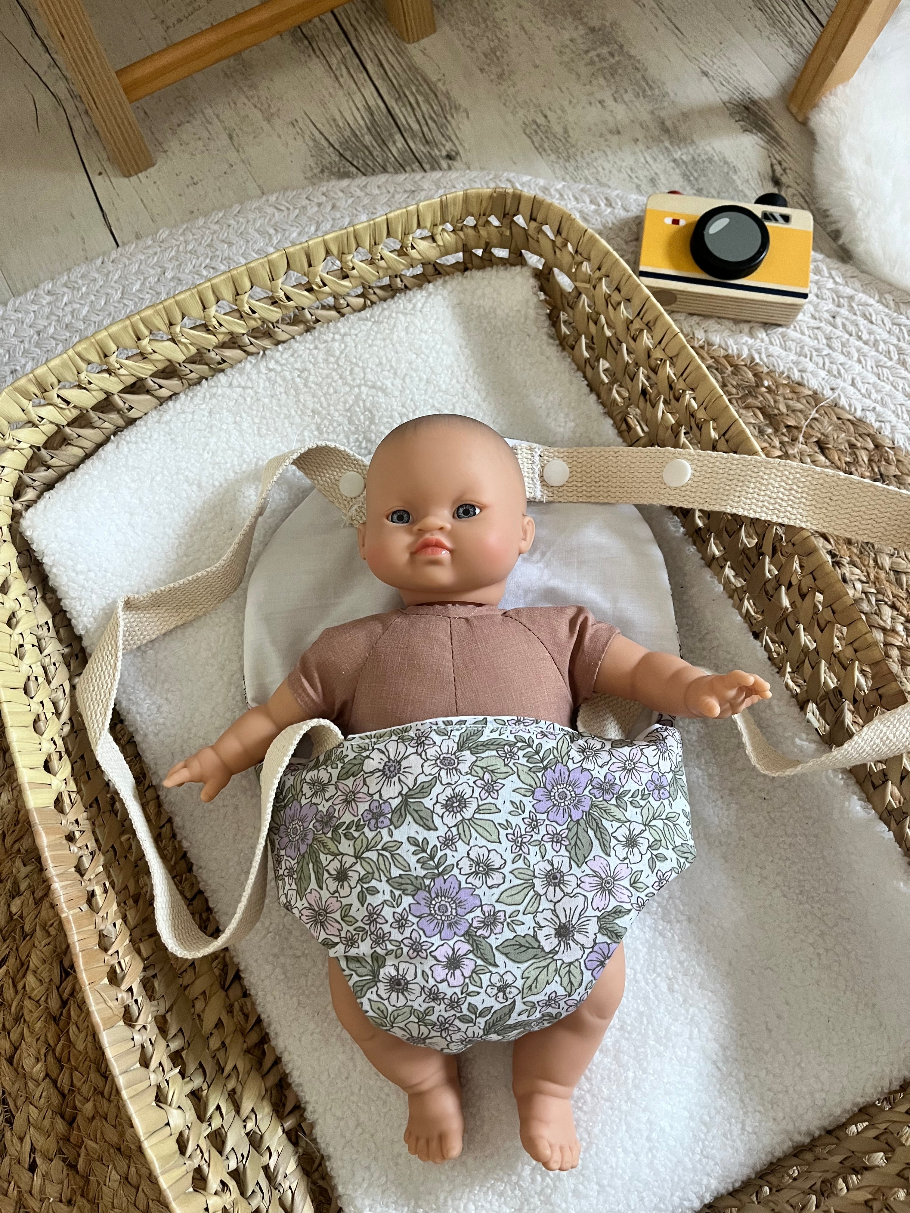 Porte bébé /poupée fleur 🌸