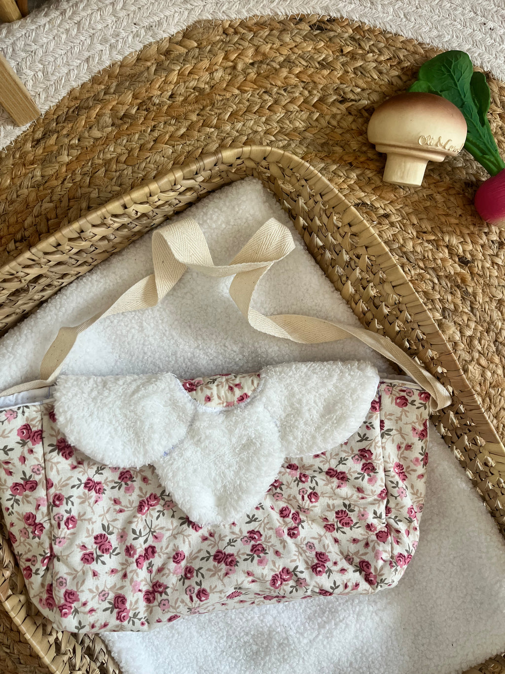 Sac à langer rose