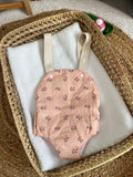 Porte bébé /poupée corail